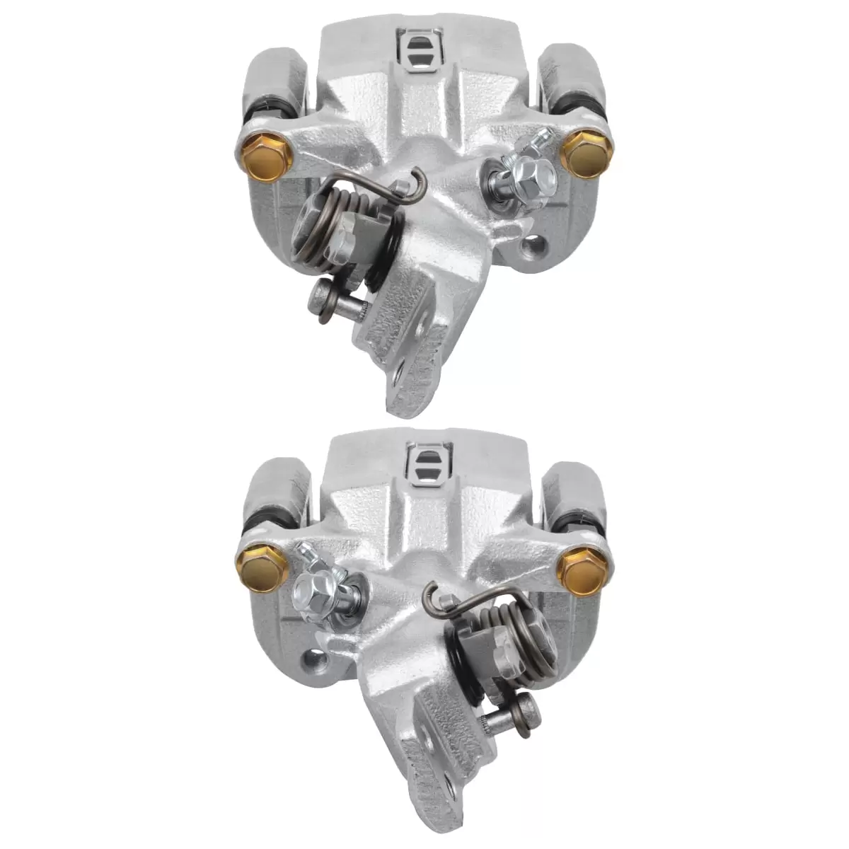 AutoShack Rear New Brake Calipers Assembly with Bracket Set of 2 Driver and Passenger Side Replacement for 1998-2002 2003 2004 2005 2006 2007 Honda Accord 2004-2008 Acura TSX 2.3L 2.4L 3.0L V6 FWD