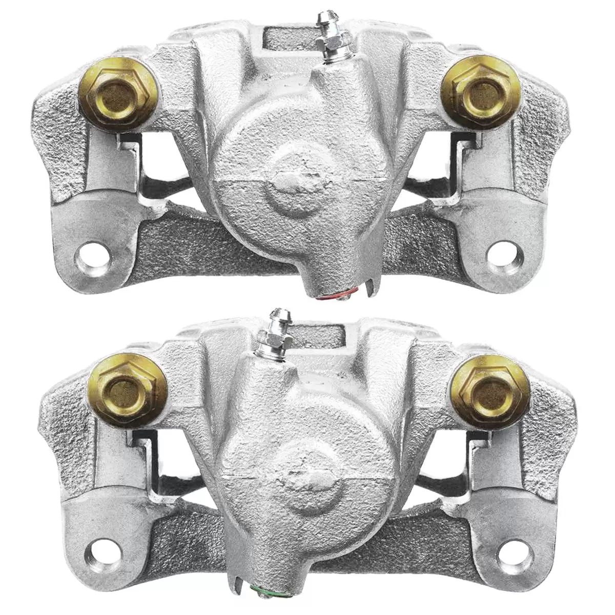 AutoShack Rear New Brake Calipers Assembly with Bracket Set of 2 Driver and Passenger Side Replacement for 2001-2007 Toyota Sequoia 2010-2019 4Runner 2003-2009 Lexus GX470 2010-2019 GX460 4WD AWD RWD