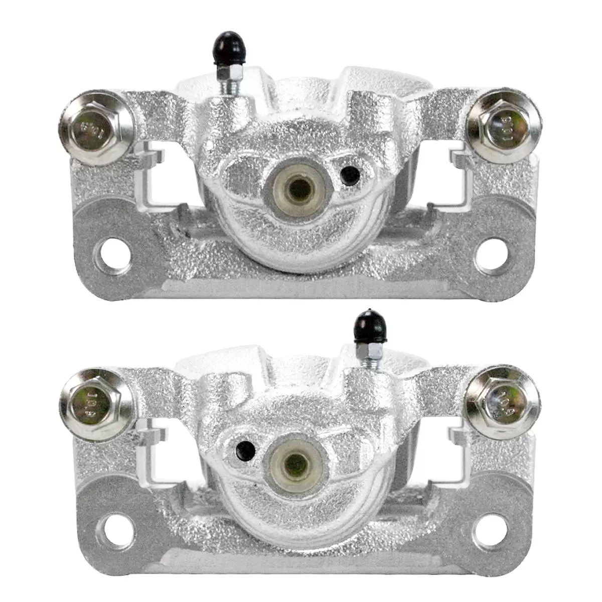 AutoShack Rear New Brake Calipers Assembly with Bracket Set of 2 Driver and Passenger Side Replacement for 2002-2012 2013 2014 2015 2016 2017 2018 Nissan Altima 2019 Maxima 2.5L 3.5L V6 FWD