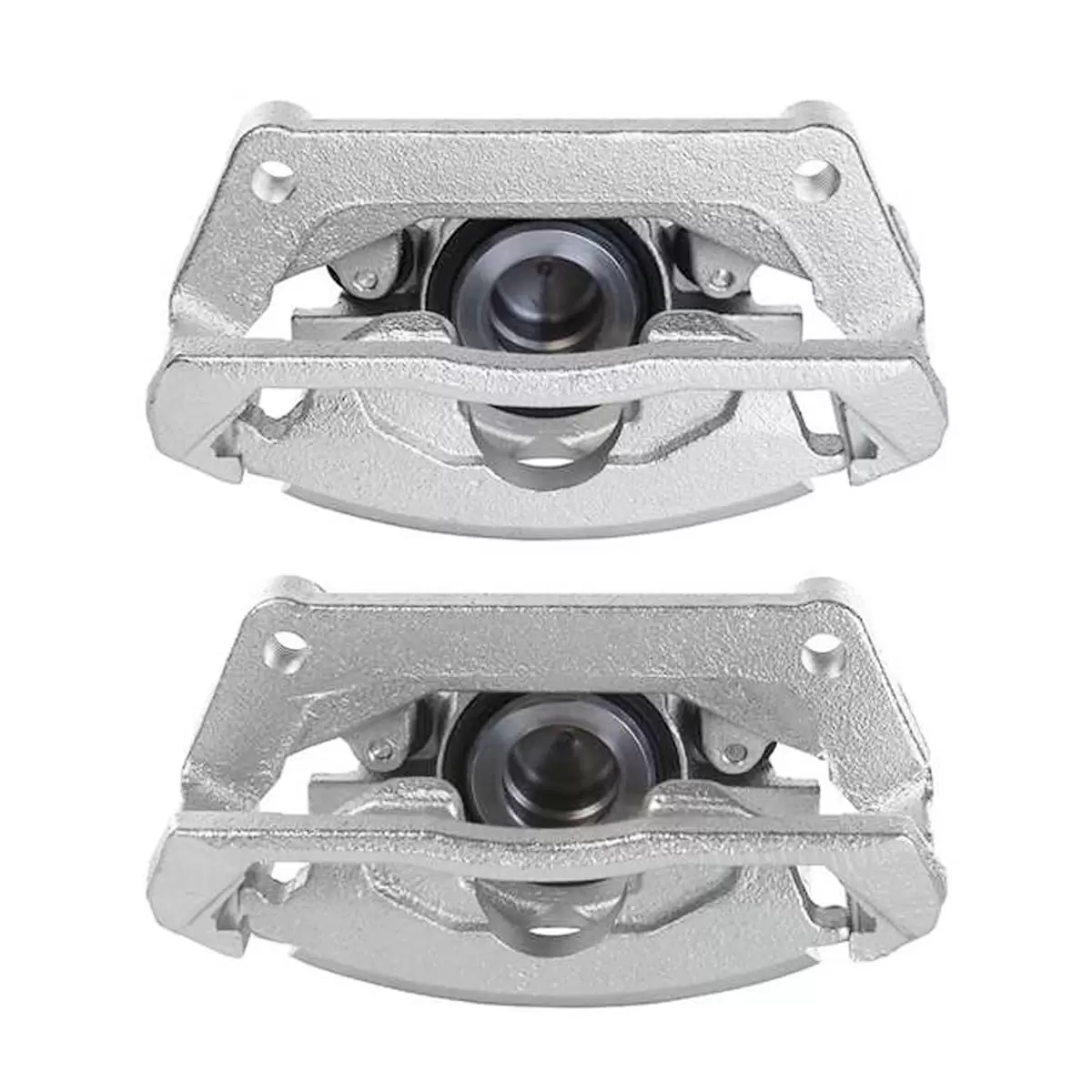 AutoShack Rear New Brake Calipers Assembly with Bracket Set of 2 Driver and Passenger Side Replacement for 2002-2018 Ram 1500 2004-2009 Dodge Durango 2007-2009 Chrysler Aspen 3.6L 4.7L 5.7L V8 4WD RWD