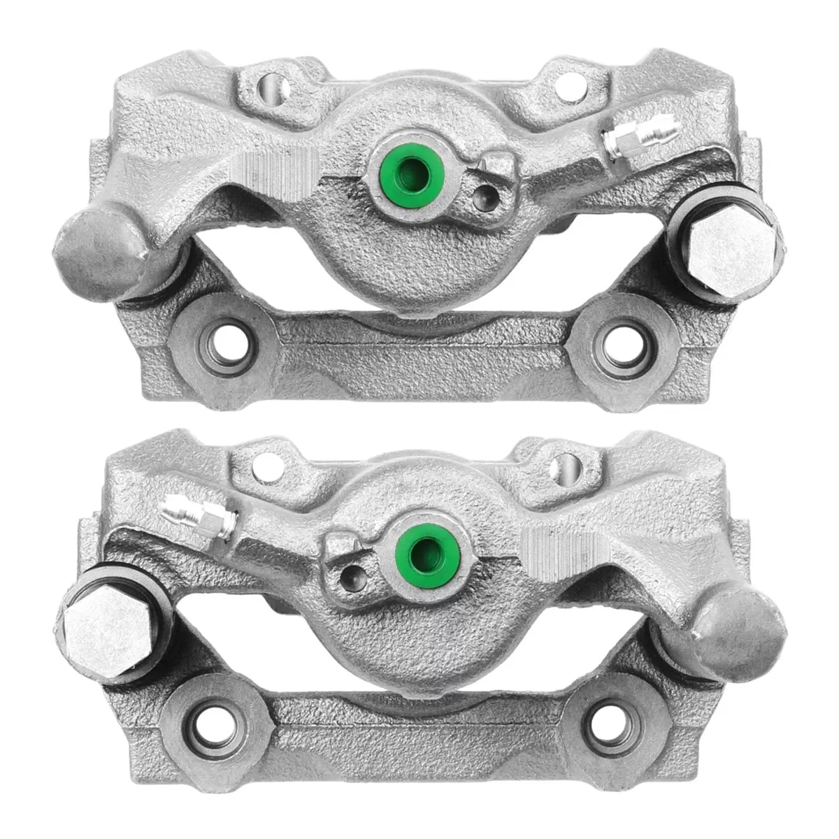 AutoShack Rear New Brake Calipers Assembly with Bracket Set of 2 Driver and Passenger Side Replacement for 2006 2007 2008 2009 2010 2011 2012 2013 Lexus IS250 2.5L V6 AWD RWD BC30558PR