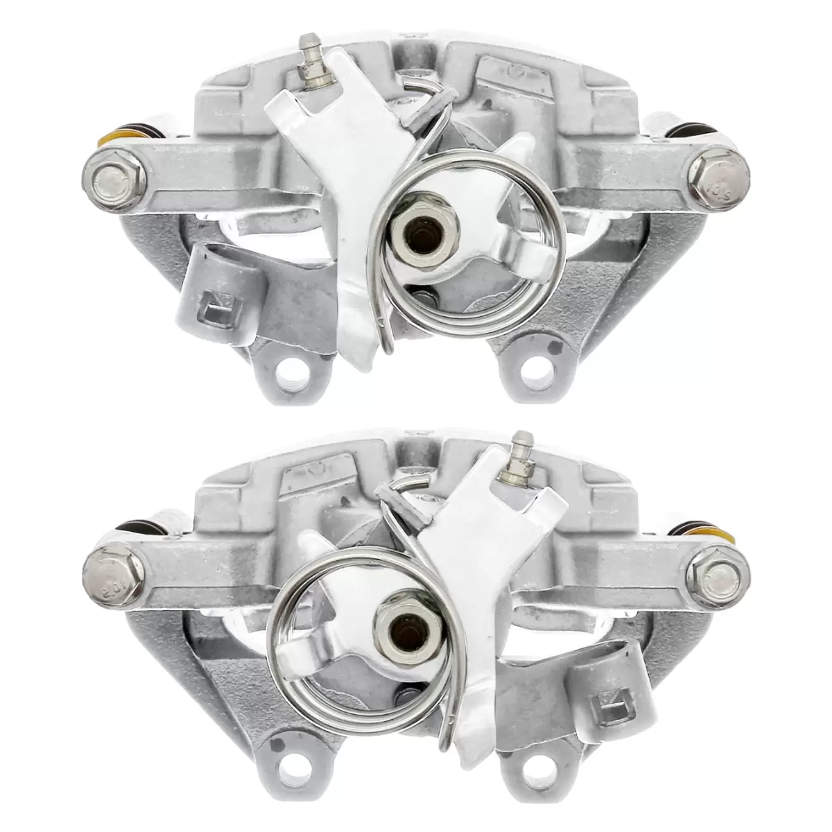 AutoShack Rear New Brake Calipers Assembly with Bracket Set of 2 Driver and Passenger Side Replacement for 2006 2007 2008 2009 2010 2011 Buick Lucerne 2006-2011 Cadillac DTS 3.8L 3.9L 4.6L V6 V8 FWD