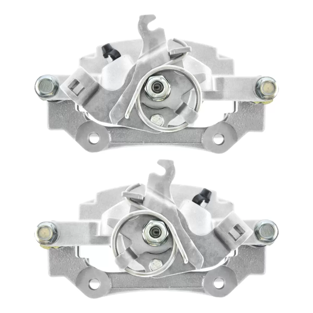 AutoShack Rear New Brake Calipers Assembly with Bracket Set of 2 Driver and Passenger Side Replacement for 2013 2014 2015 2016 Dodge Dart 1.4L 2.0L 2.4L FWD