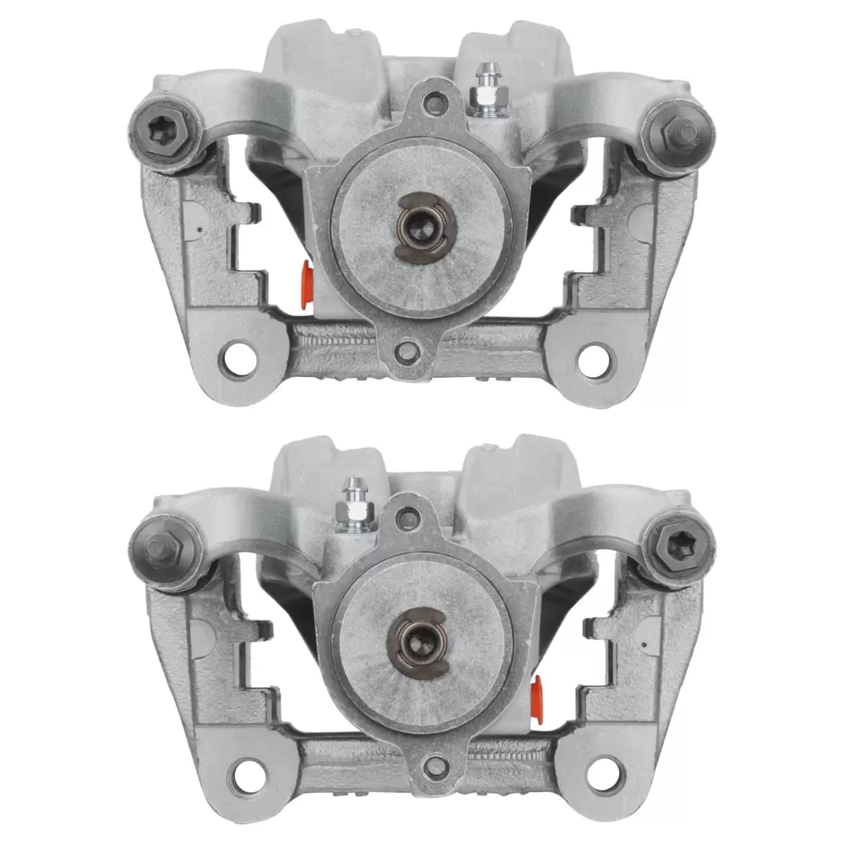 AutoShack Rear New Brake Calipers Assembly with Bracket Set of 2 Driver and Passenger Side Replacement for 2014-2018 2019 2020 Jeep Cherokee 2015-2017 Chrysler 200 2.0L 2.4L 3.2L 3.6L V6 4WD AWD FWD