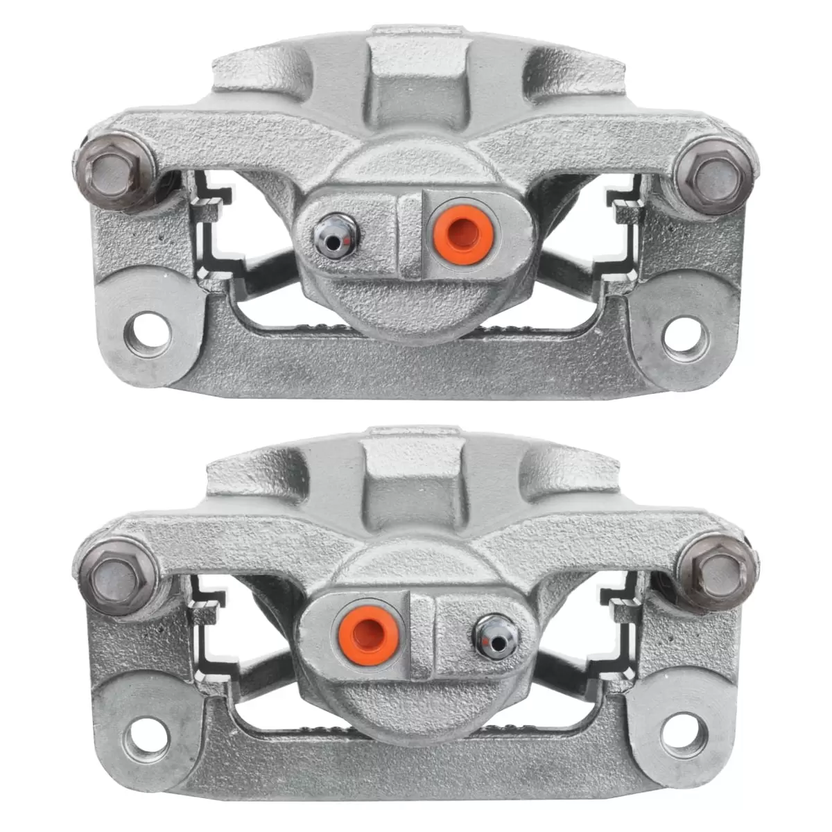 AutoShack Rear New Brake Calipers Assembly with Bracket Set of 2 Driver and Passenger Side Replacement for 2015-2019 Chevrolet Colorado 2015 2016 2017 2018 GMC Canyon 2.5L 2.8L 3.6L V6 4WD RWD