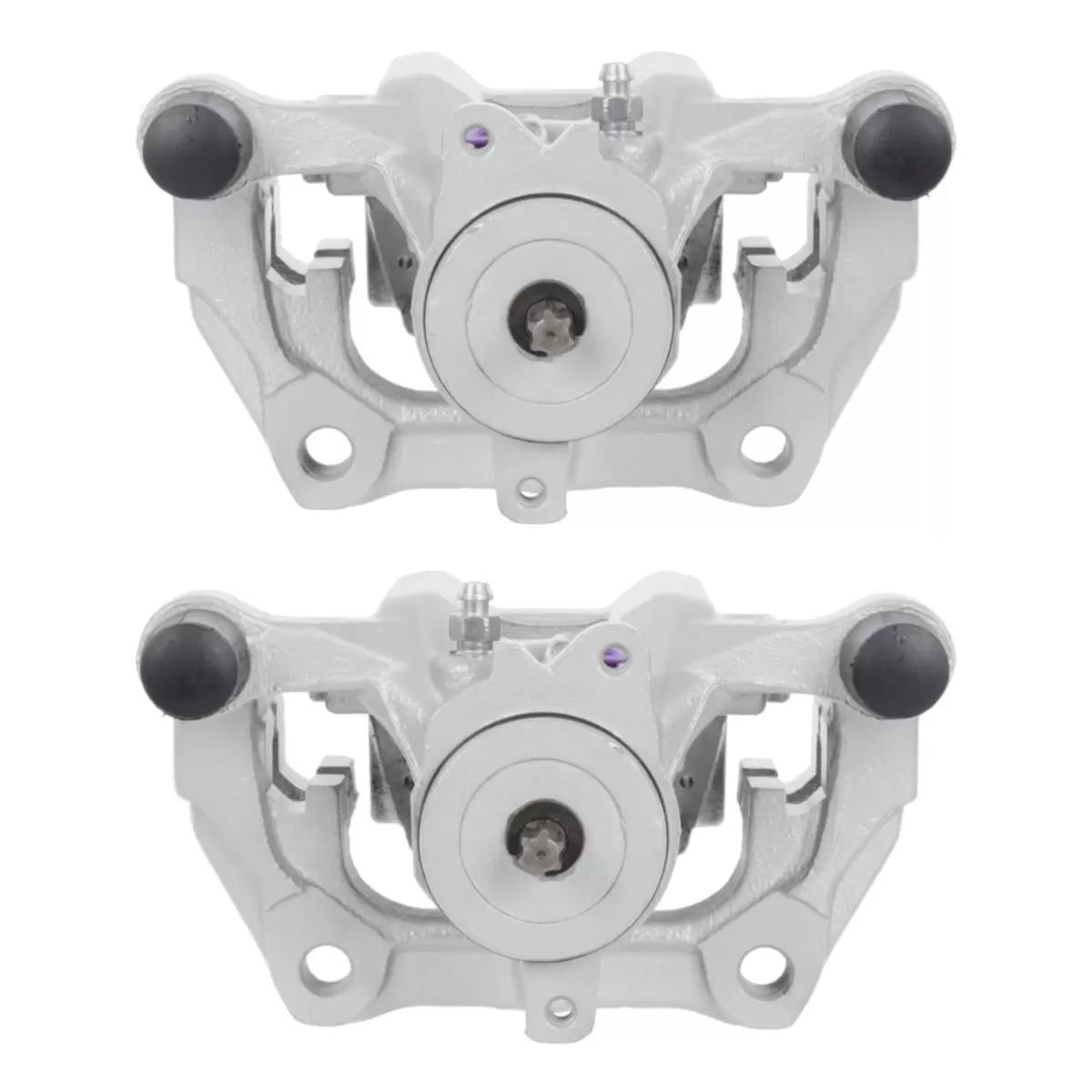 AutoShack Rear New Brake Calipers Assembly with Bracket Set of 2 Driver and Passenger Side Replacement for 2016 2017 2018 2019 2020 Honda Civic 1.5L 2.0L FWD