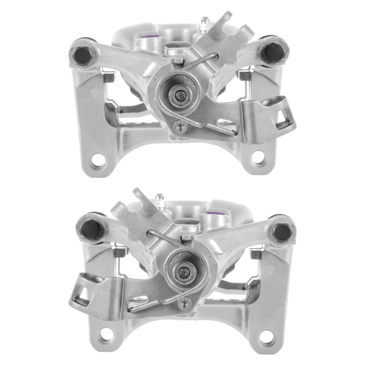 AutoShack Rear New Brake Calipers Assembly with Bracket Set of 2 Driver and Passenger Side Replacement for 2016 2017 2018 2019 Chevrolet Cruze 1.4L 1.6L FWD