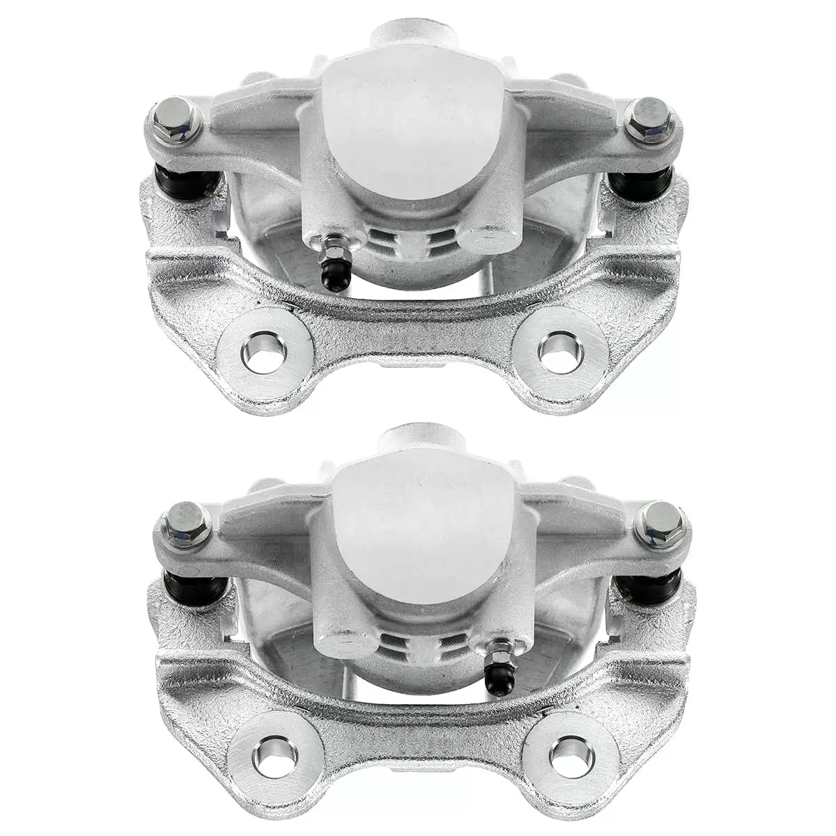 AutoShack Rear New Brake Calipers Assembly with Bracket Set of 2 Driver and Passenger Side Replacement for GMC Sierra 1500 Safari Yukon XL 1500 Chevrolet Silverado 1500 Astro Tahoe Cadillac DeVille V8