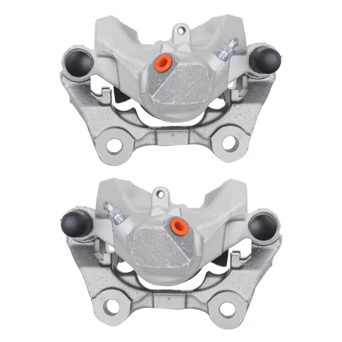 AutoShack Rear New Brake Calipers Assembly with Bracket Set of 2 Driver and Passenger Side Replacement for Mercedes C350 2010-2014 E350 2010-2017 E550 2012-2015 C250 2013-2014 C300 2015-2017 E400 RWD