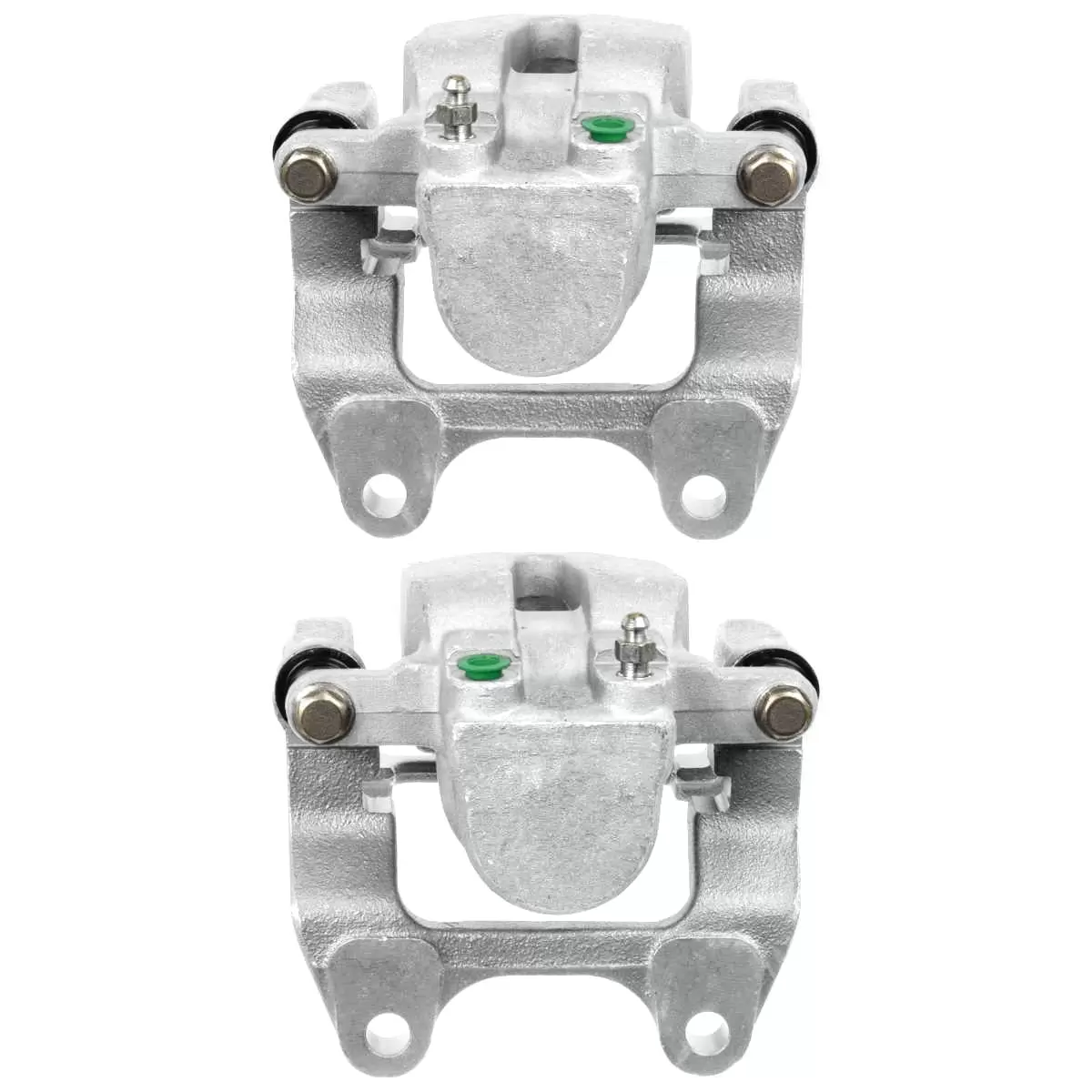 AutoShack Rear New Brake Calipers with Bracket Assembly Set of 2 Driver and Passenger Side Replacement for 2006-2008 Dodge Magnum 2006-2014 Charger 2009-2010 Challenger 3.5L 3.6L 5.7L V6 V8 AWD RWD