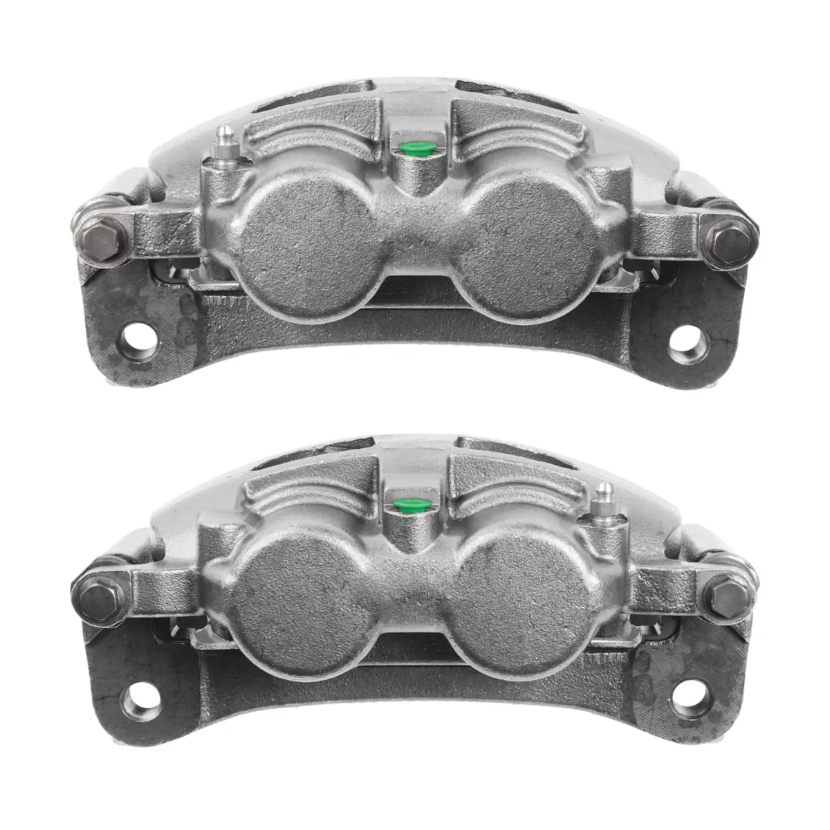 AutoShack Rear New Brake Calipers with Bracket Assembly Set of 2 Driver and Passenger Side Replacement for 2009 2010 2011 2012 2013 2014 2015 2016 2017 2018 Ram 3500 5.7L 6.4L 6.7L V8 4WD RWD