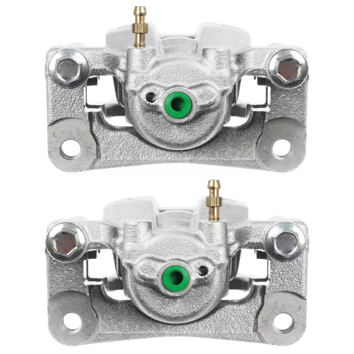 AutoShack Rear New Brake Calipers with Bracket Assembly Set of 2 Driver and Passenger Side Replacement for Nissan Murano Pathfinder Quest 370Z INFINITI QX60 Q50 G37 JX35 M37 Q60 Q40 G25 M56 M35h Q70L