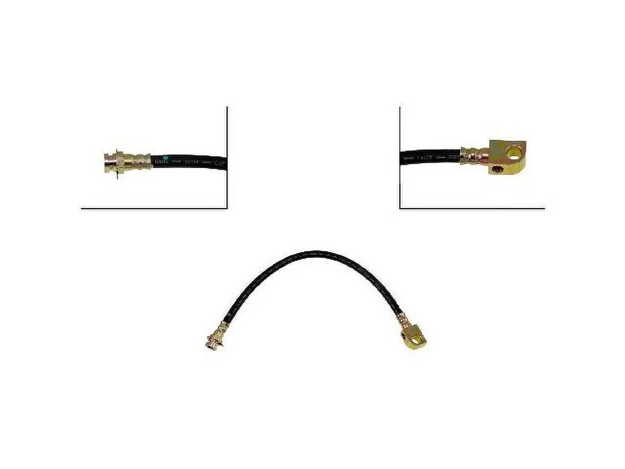 Brake Hose - Compatible with 1969 - 1972 Ford E-200 Econoline 1970 1971