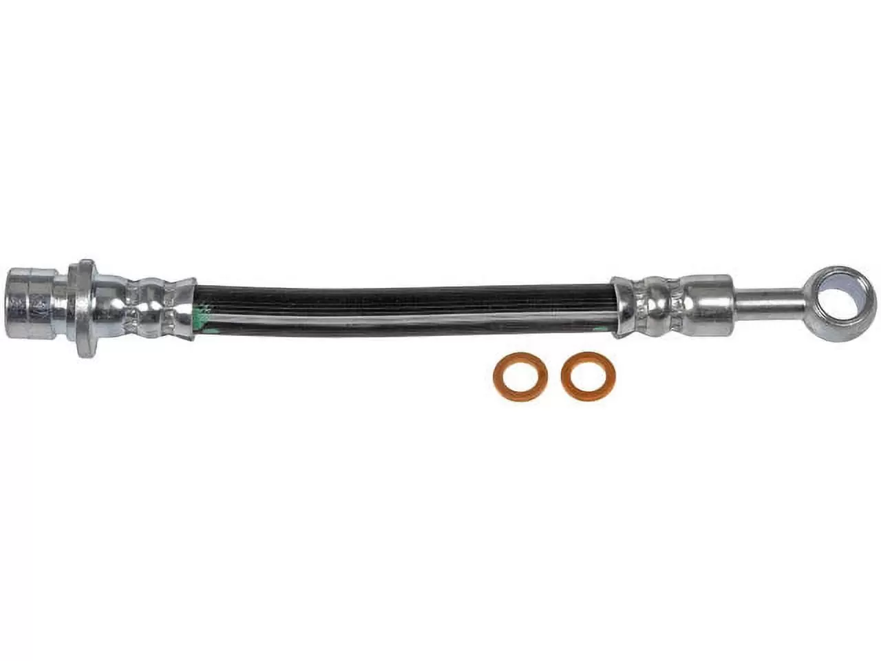 Brake Hose - Compatible with 2006 - 2014 Honda Ridgeline 2007 2008 2009 2010 2011 2012 2013