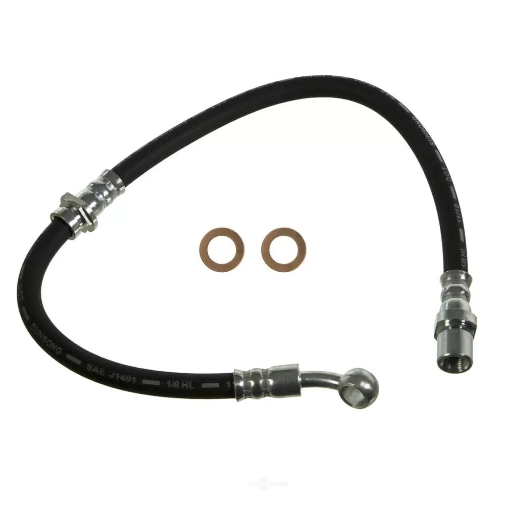 Brake Hydraulic Hose Fits select: 2006-2007 SUBARU IMPREZA 2.5I. 2005 SUBARU IMPREZA RS