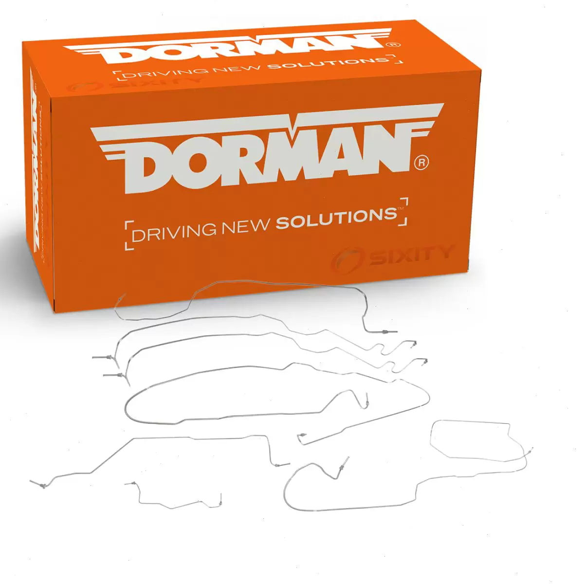 Dorman Brake Hydraulic Line Kit compatible with Chevrolet Silverado 2500 HD 2001-2002