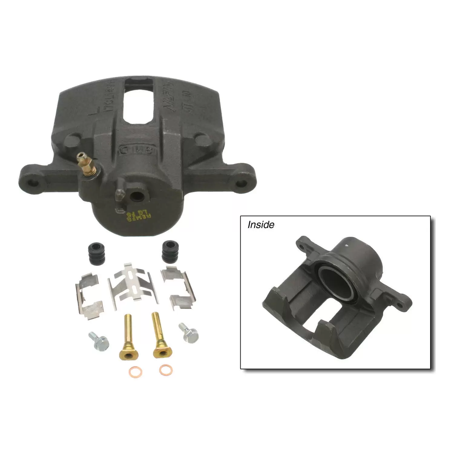 Cardone Cardone or OEF3 Remanufactured Brake Caliper. Unloaded w/o Bracket Fits select: 1990-1993 ACURA INTEGRA. 1992-1993 HONDA CIVIC EX/EX-V