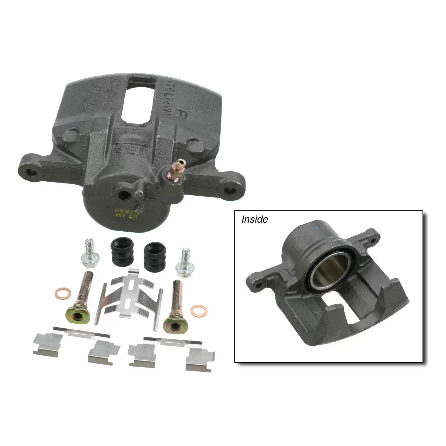 Cardone Cardone or OEF3 Remanufactured Brake Caliper. Unloaded w/o Bracket Fits select: 1990-1993 ACURA INTEGRA. 1992-1993 HONDA CIVIC EX/EX-V