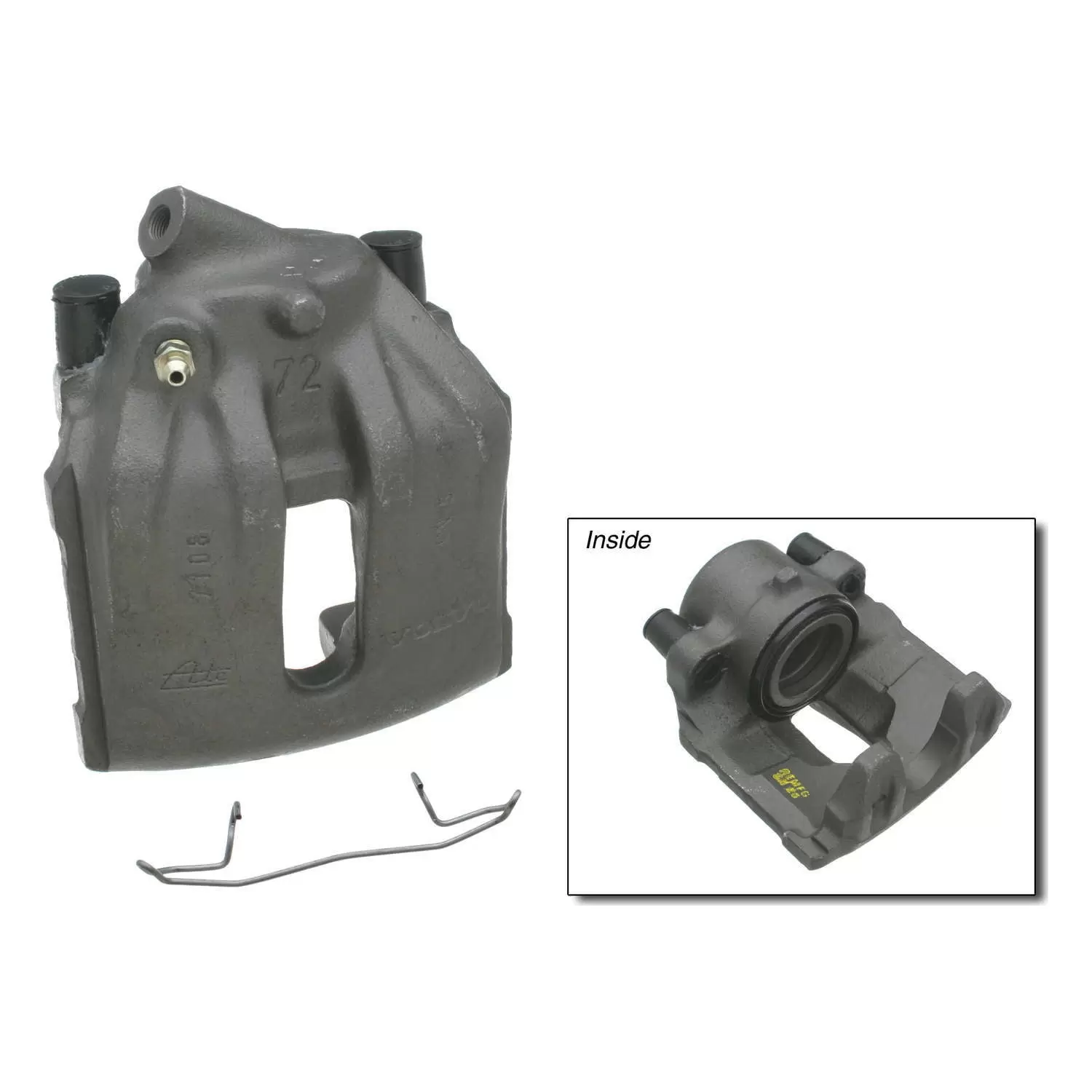 Cardone Cardone or OEF3 Remanufactured Brake Caliper. Unloaded w/o Bracket Fits select: 1998-2000 VOLVO S70. 1998-2000 VOLVO V70