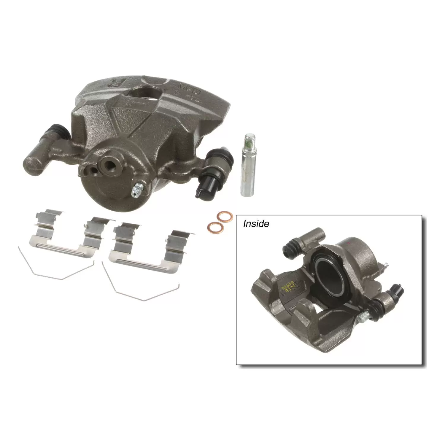 Cardone Cardone or OEF3 Remanufactured Brake Caliper. Unloaded w/o Bracket Fits select: 2003-2005 MAZDA 6