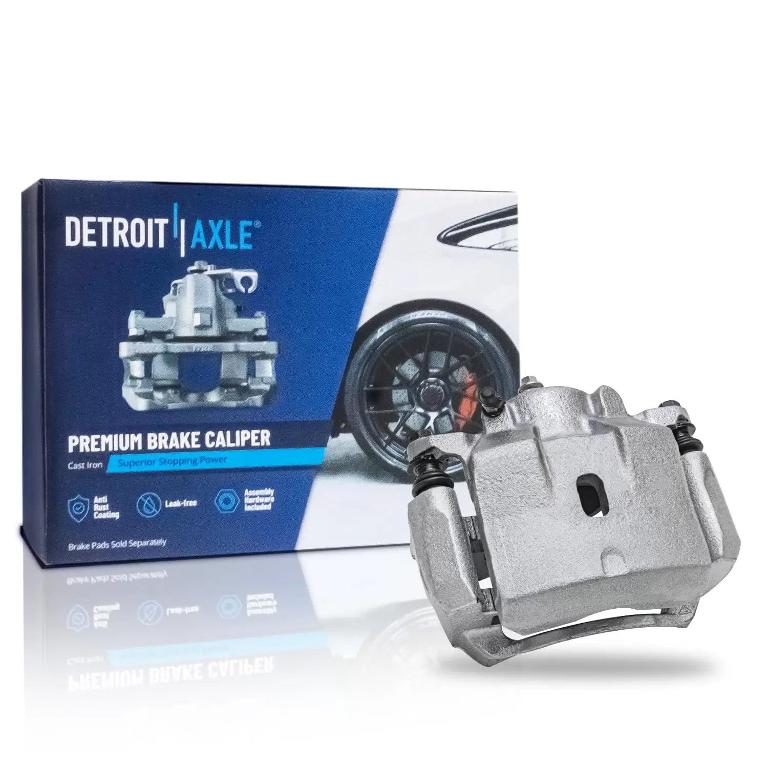 Detroit Axle - Front Passenger Side Brake Caliper w/Bracket Replacement for Chevrolet Malibu Pontiac G6 Solstice Saturn Aura Sky Fits select: 2011-2012 CHEVROLET MALIBU 2LT. 2010 CHEVROLET MALIBU 1LT