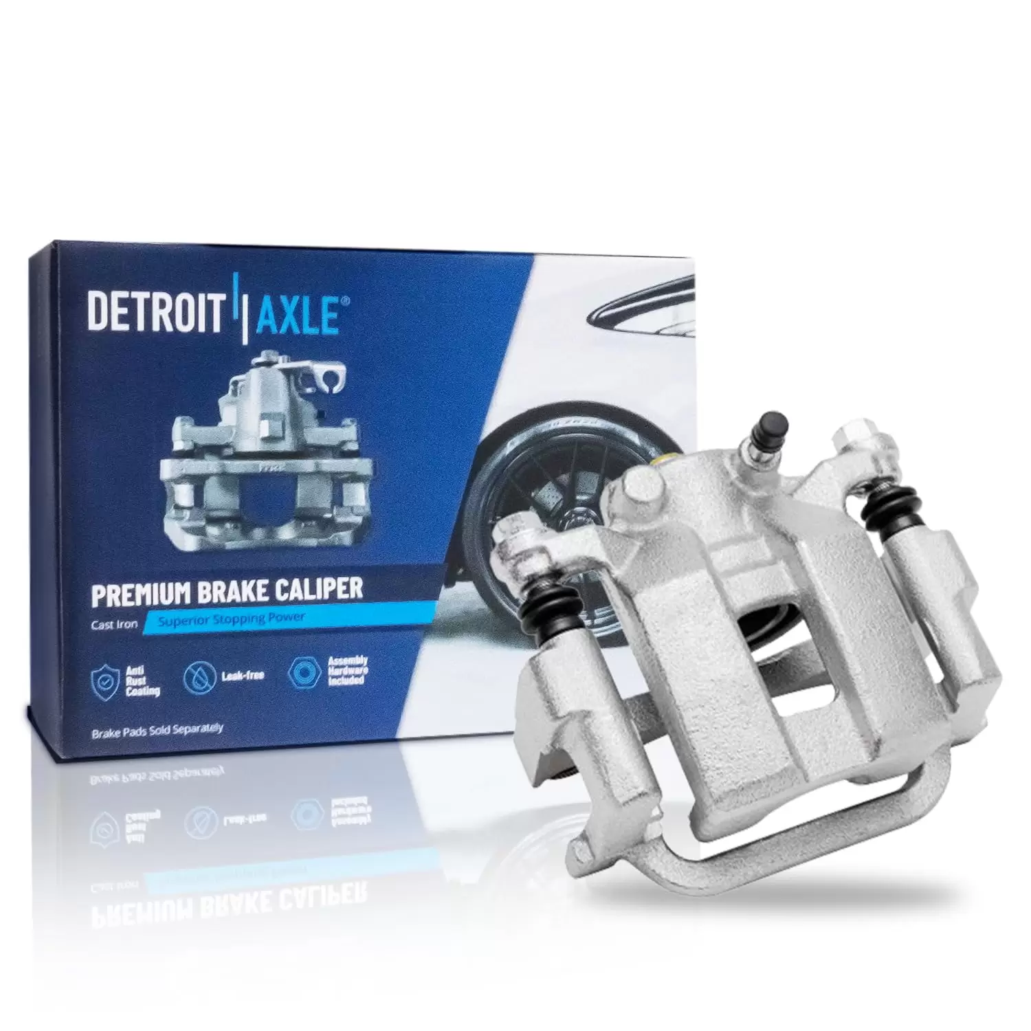 Detroit Axle - Rear Driver Side Brake Caliper w/ Bracket Replacement for Infiniti G35 G37 M35 M45 Nissan 350Z 370Z Fits select: 2006-2008 NISSAN 350Z COUPE. 2006-2009 INFINITI M35 BASE/SPORT