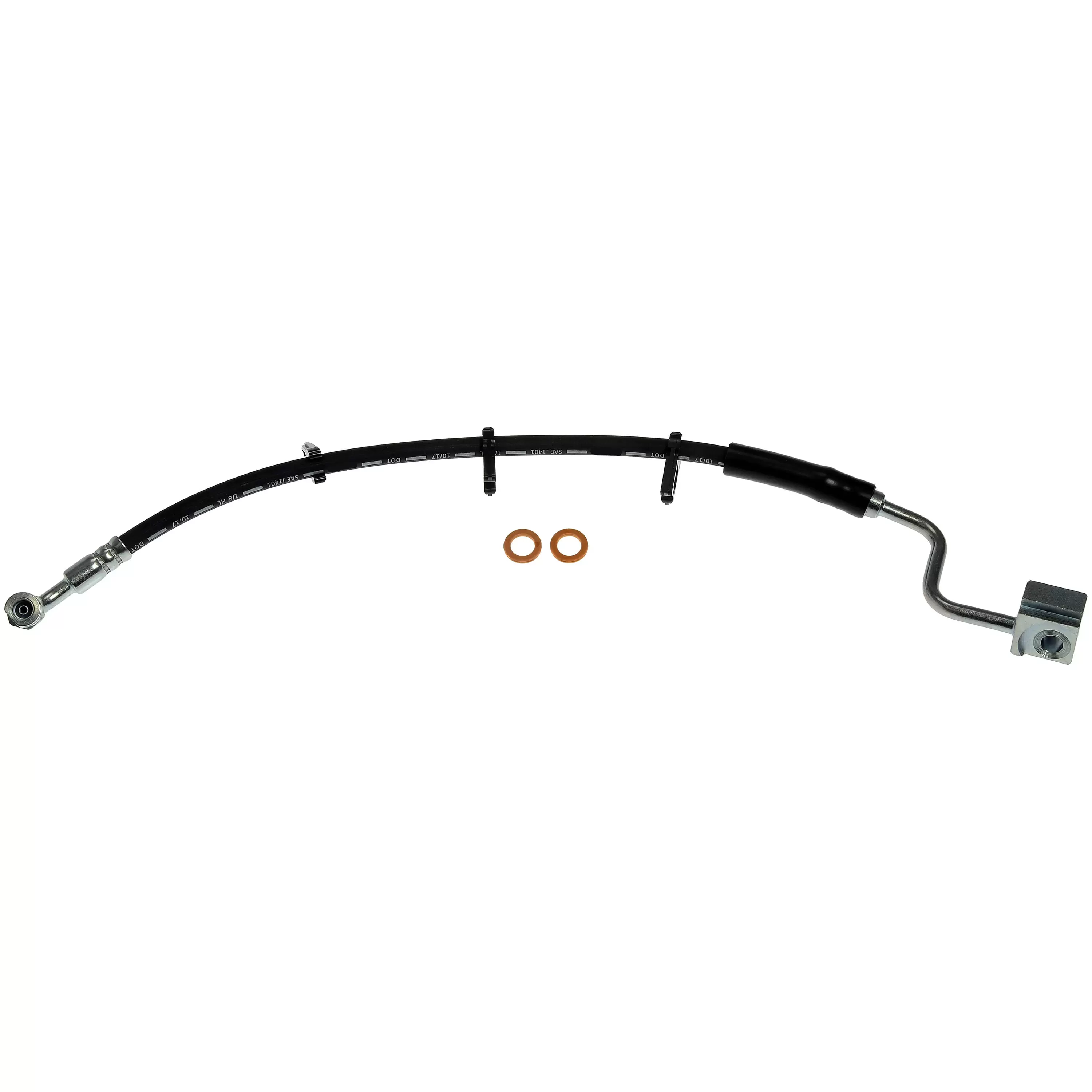 Dorman H380323 Front Driver Side Brake Hydraulic Hose for Specific Ford Models Fits select: 1994-2003 FORD ECONOLINE