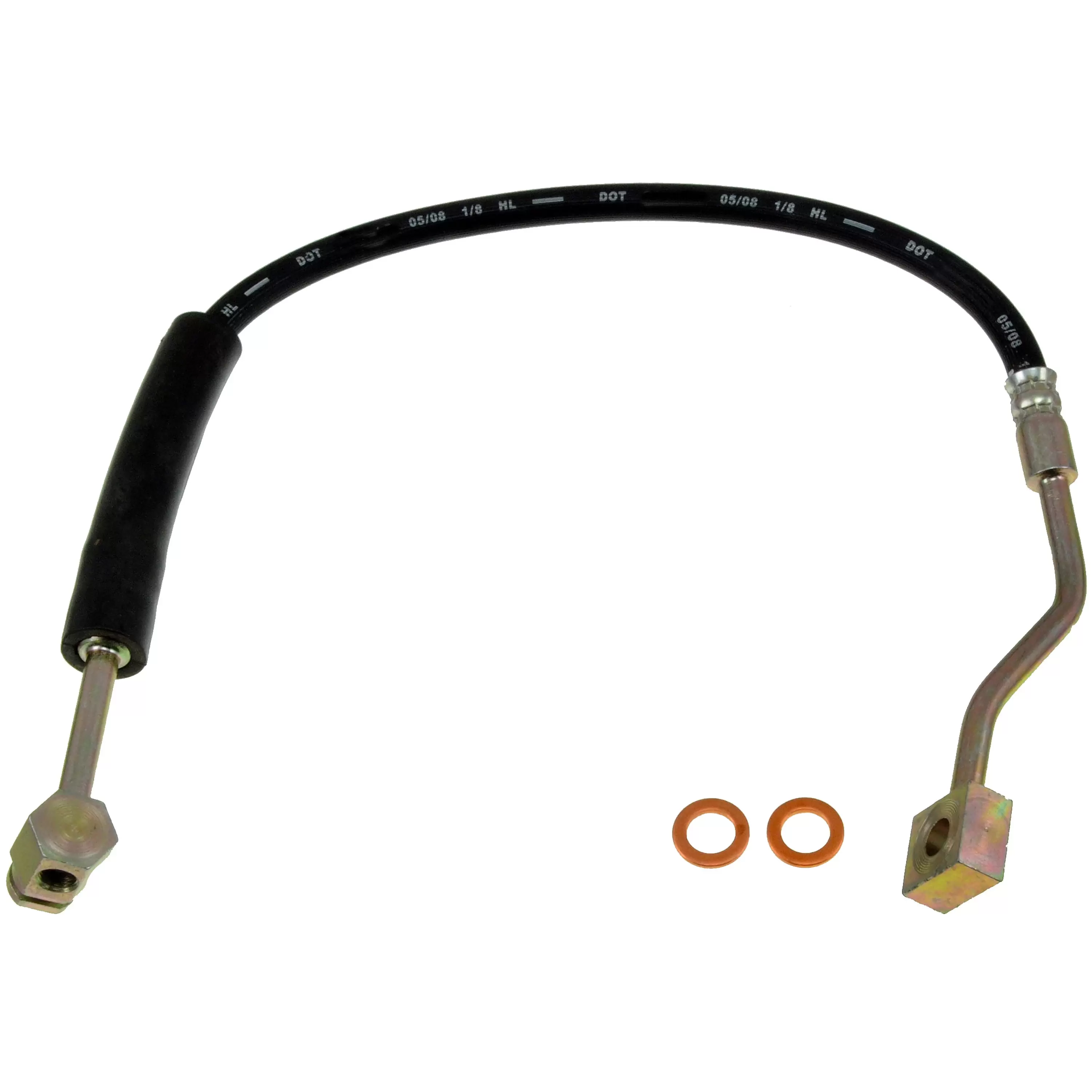 Dorman H380352 Front Driver Side Brake Hydraulic Hose for Specific Ford Models Fits select: 1993-1994 FORD ECONOLINE