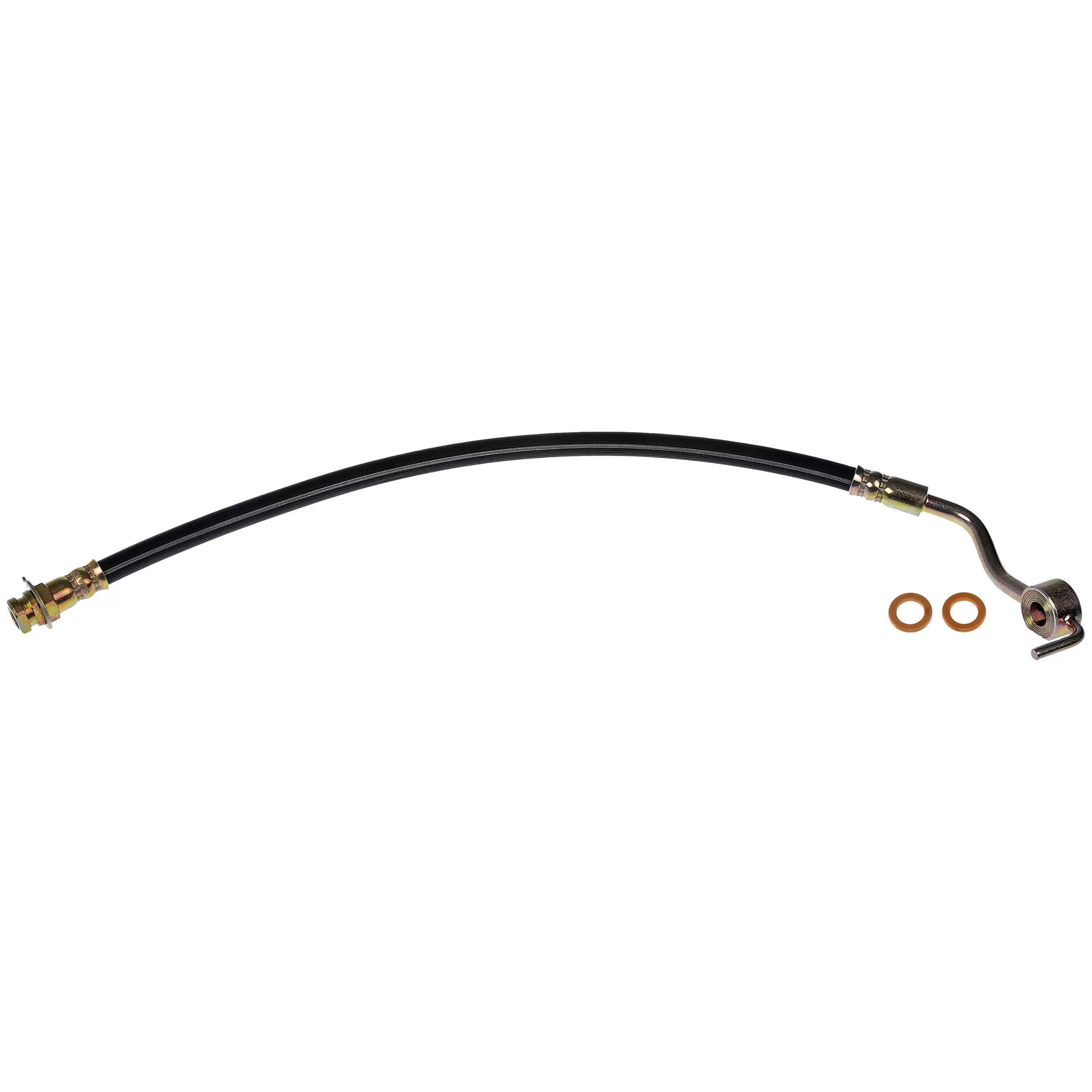 Dorman H381196 Front Driver Side Brake Hydraulic Hose for Specific Ford Models Fits select: 1975-1976 FORD ECONOLINE