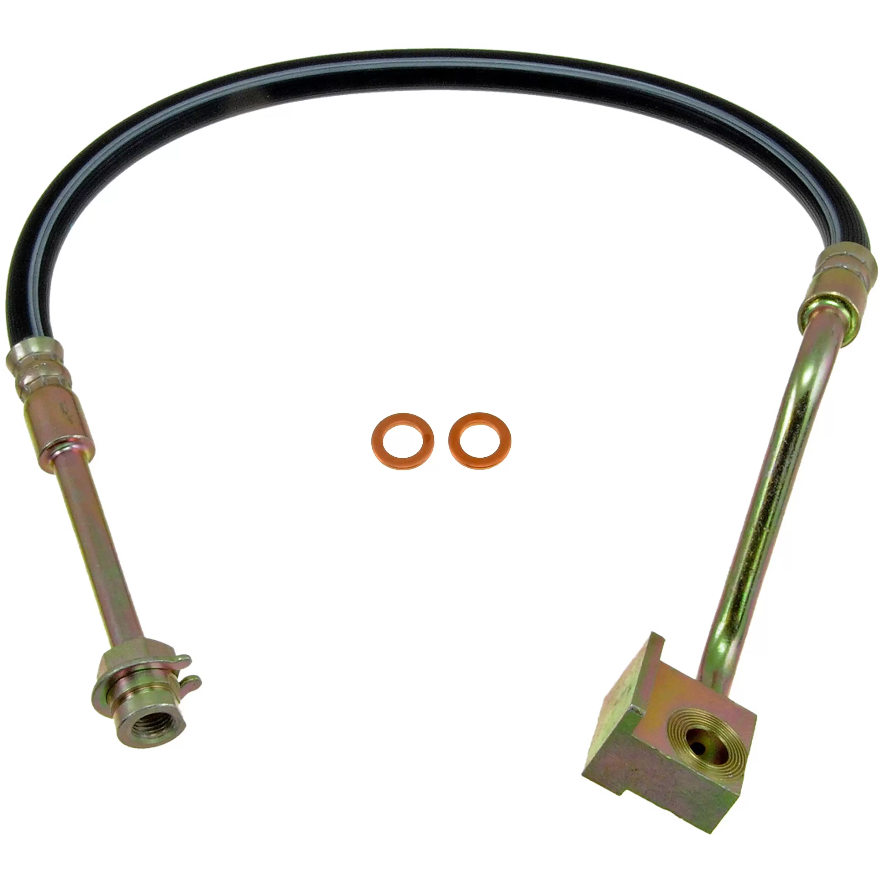 Dorman H38236 Front Driver Side Brake Hydraulic Hose for Specific Ford Models Fits select: 1984-1991 FORD ECONOLINE