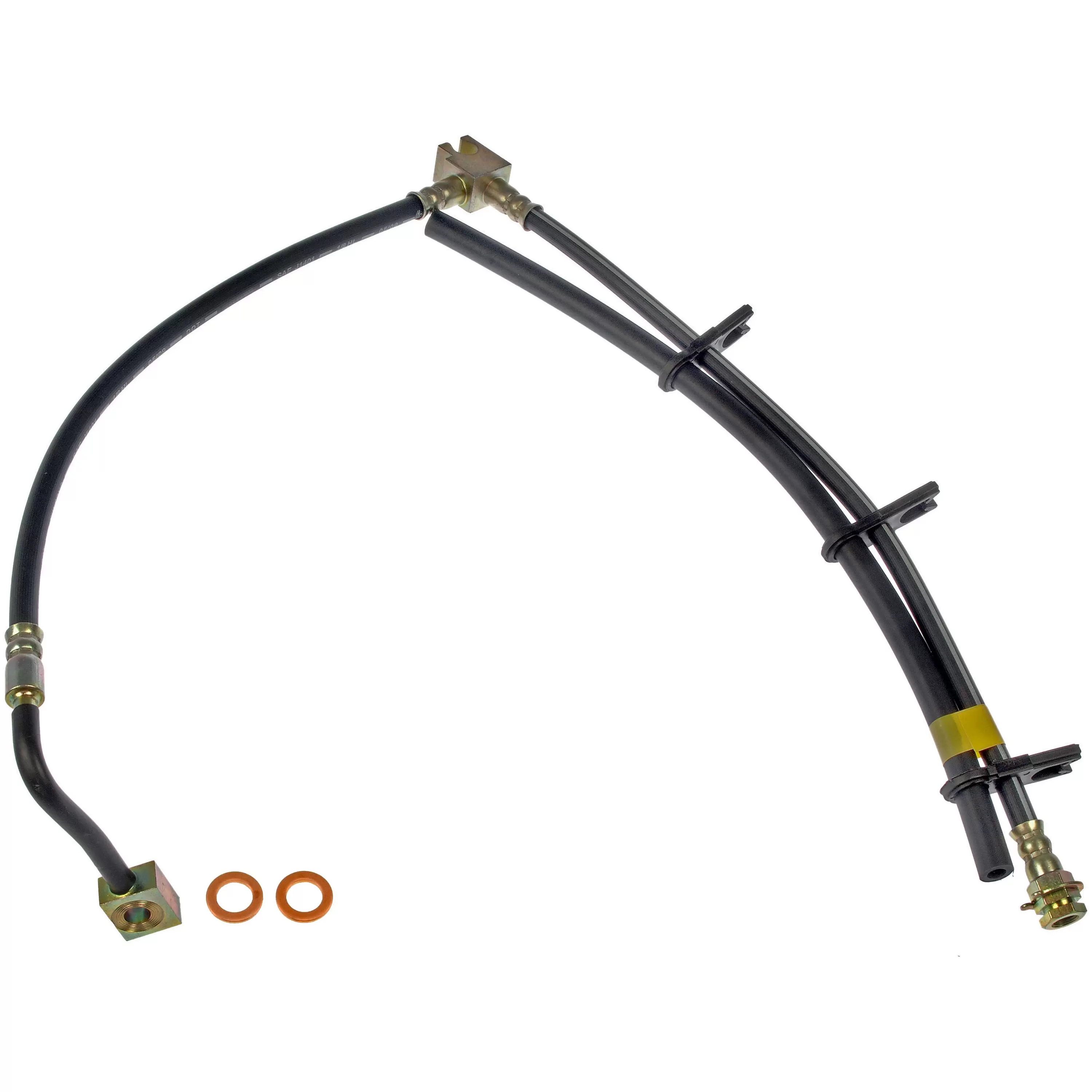 Dorman H620554 Rear Left Brake Hydraulic Hose for Specific Ford Models Fits select: 2004-2007 FORD ECONOLINE