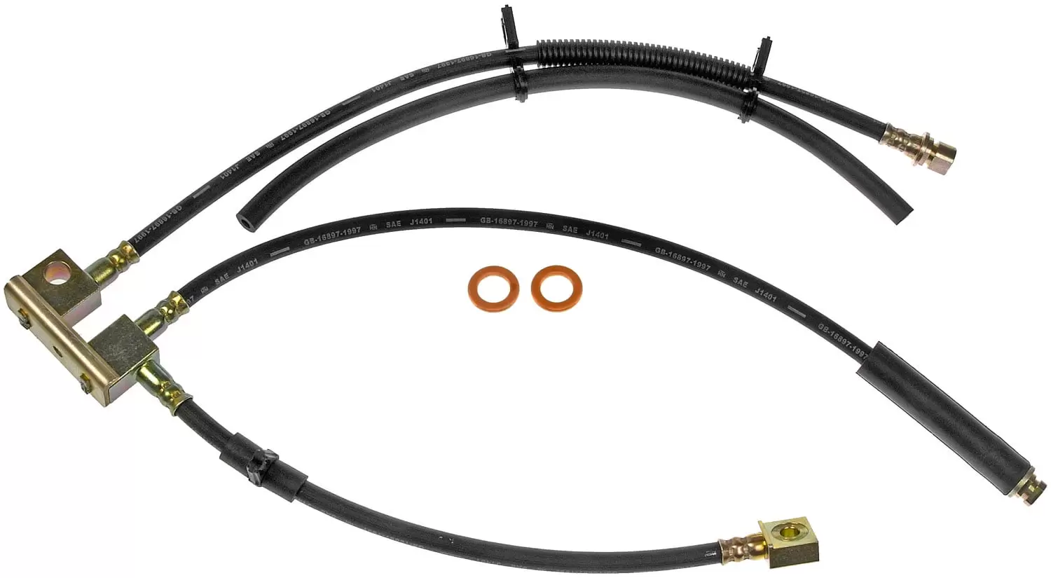 Dorman H621405 Brake Hydraulic Hose for Specific Ford Models Fits select: 2008-2013 FORD ECONOLINE