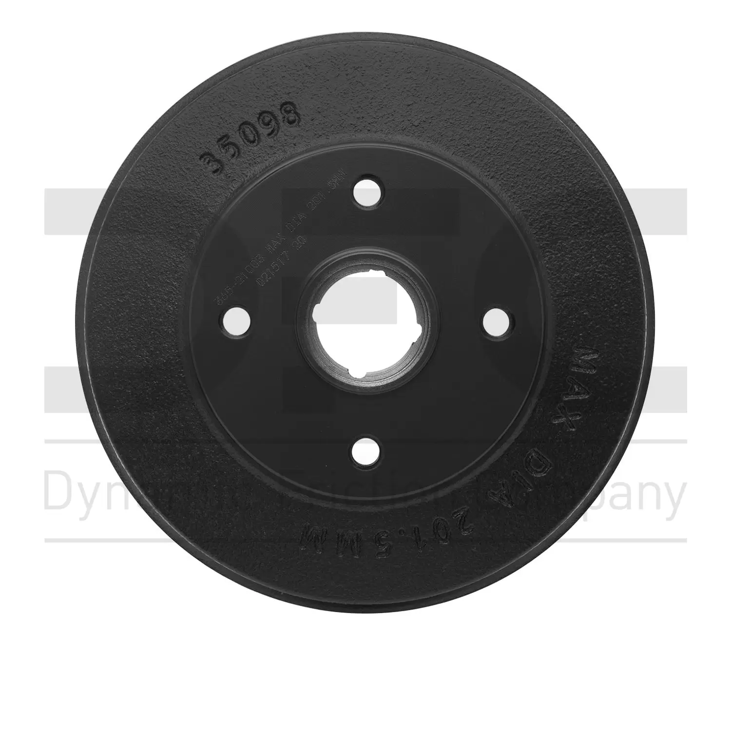 Dynamic Friction Company True Balanced Brake DRUM (1) 365-21003 For 2001-2002 Kia Rio