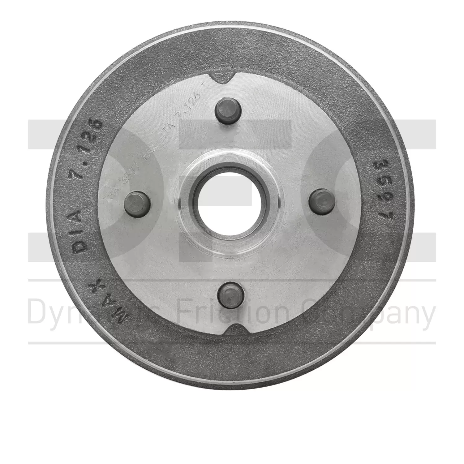 Dynamic Friction Company True Balanced Brake DRUM (1) 365-76012 For 1983-1990 Toyota Tercel