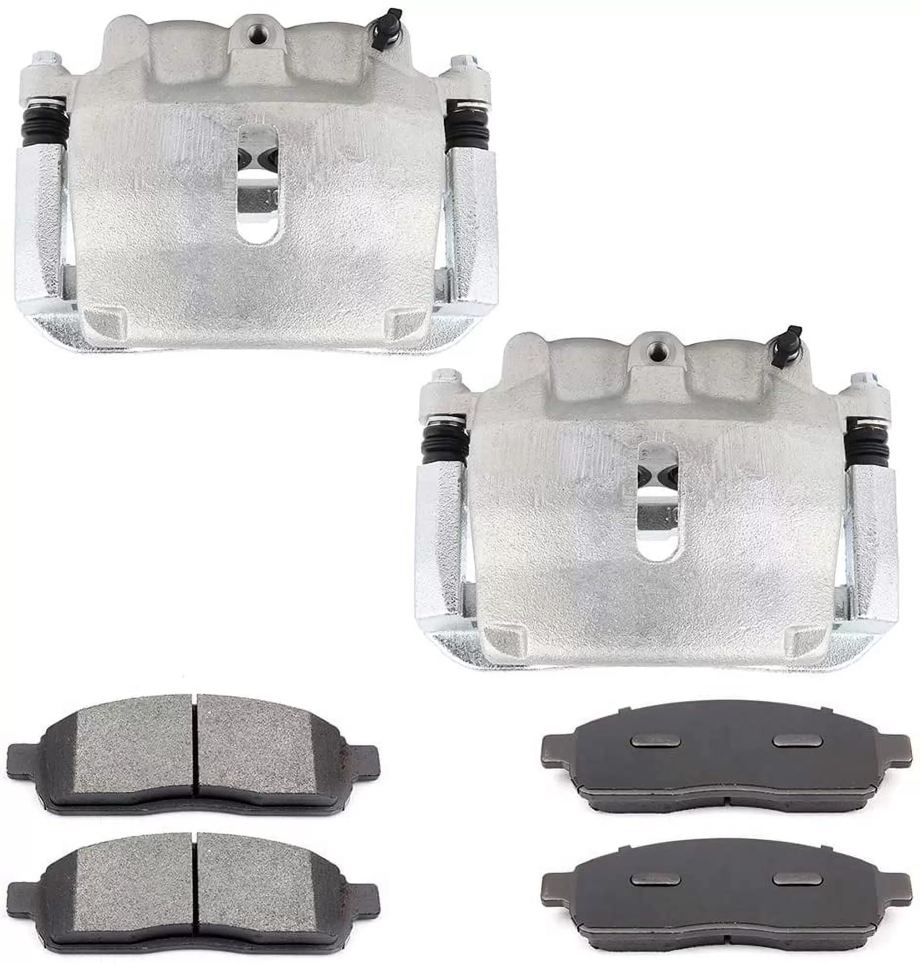 ECCPP Front Brake Calipers Assembly with Rotors Ceramic Pads fit for 2005-2009 for Ford F-150. 2006-2008 for Lincoln Mark LT