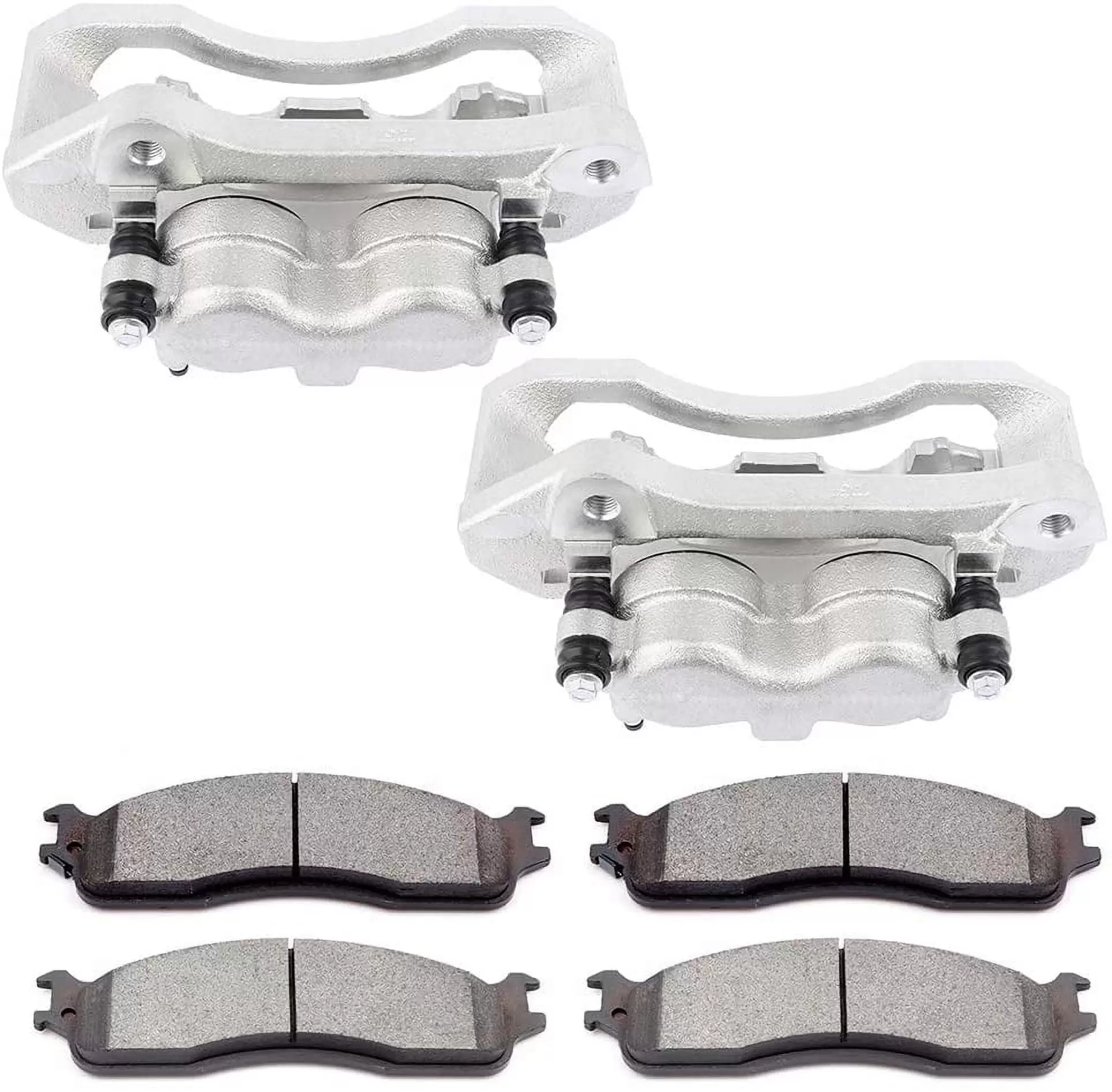 ECCPP Front Brake Calipers Assembly with Rotors Ceramic Pads fit for 2006-2008 Dodge Ram 1500???2003-2008 Dodge Ram 2500???2003-2008 Dodge Ram 3500