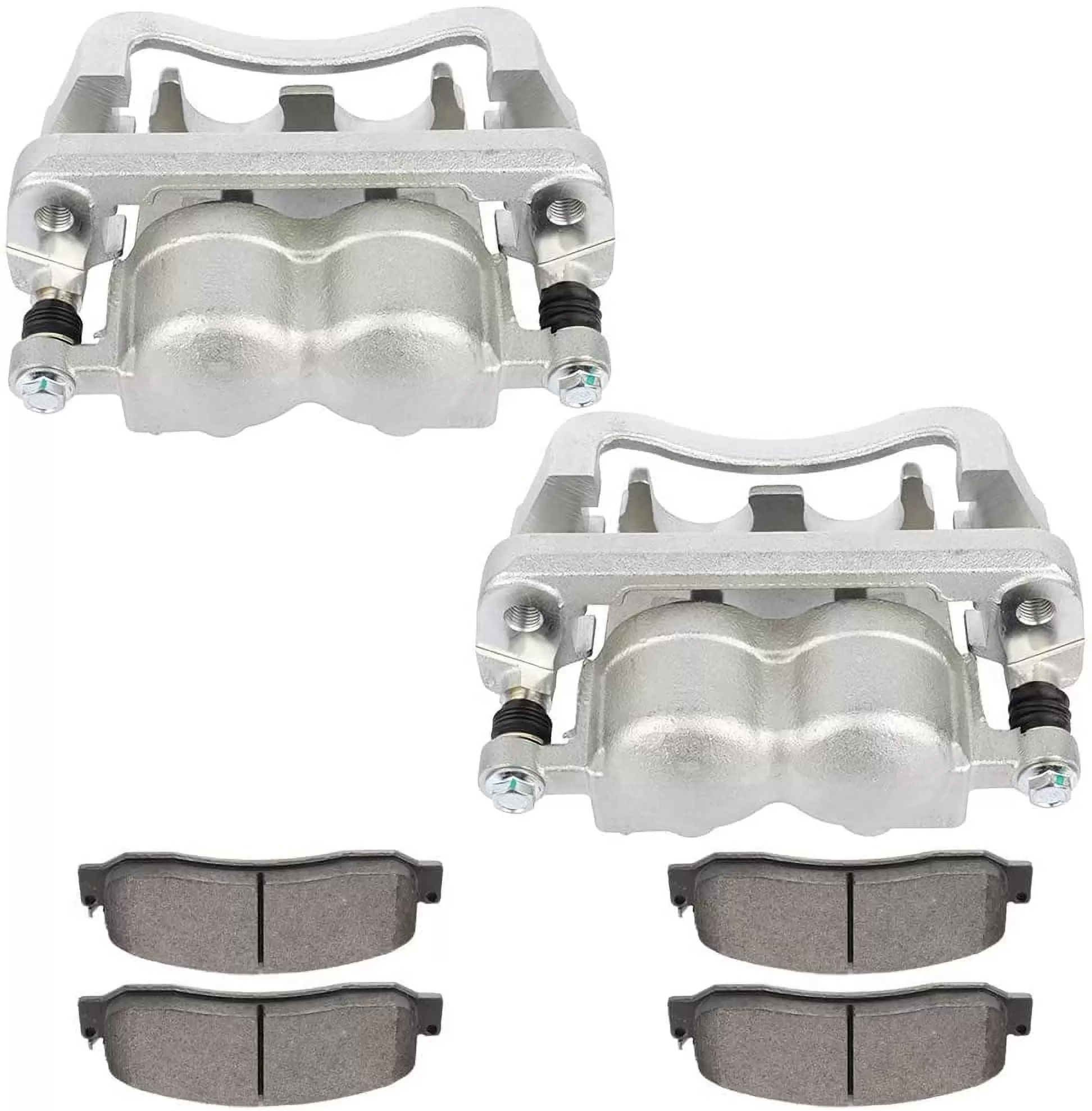 ECCPP Front Brake Calipers Assembly with Rotors Ceramic Pads fit for 2008-2011 Ford F-250 Super Duty???2008-2012 Ford F-350 Super Duty