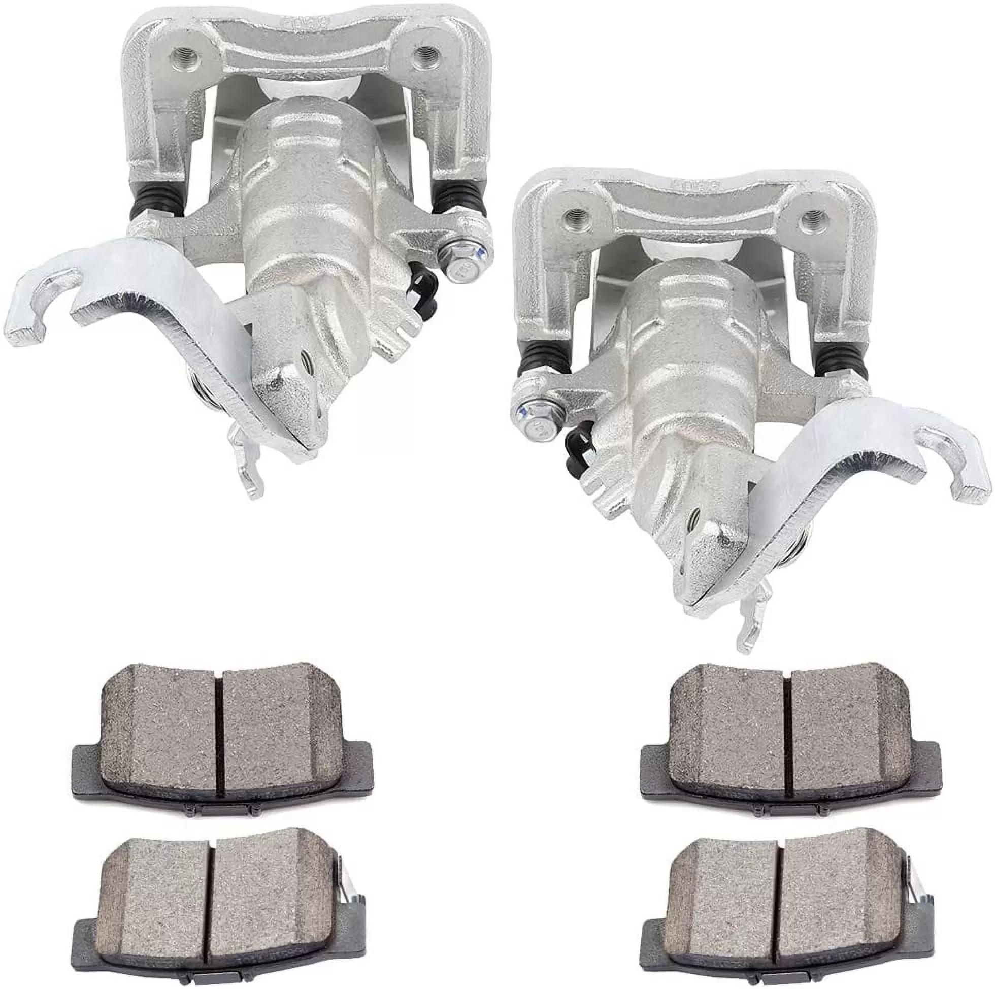 ECCPP Rear Brake Calipers Assembly with Ceramic Pads fit for 2004-2008 Acura TSX .1998-2007 Honda Accord