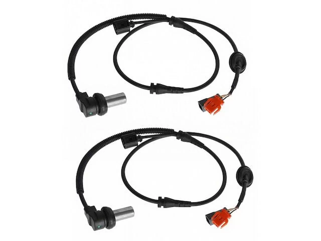 Front ABS Wheel Speed Sensor Set 2 Piece - Compatible with 1999 - 2002 Audi A4 Quattro 2000 2001