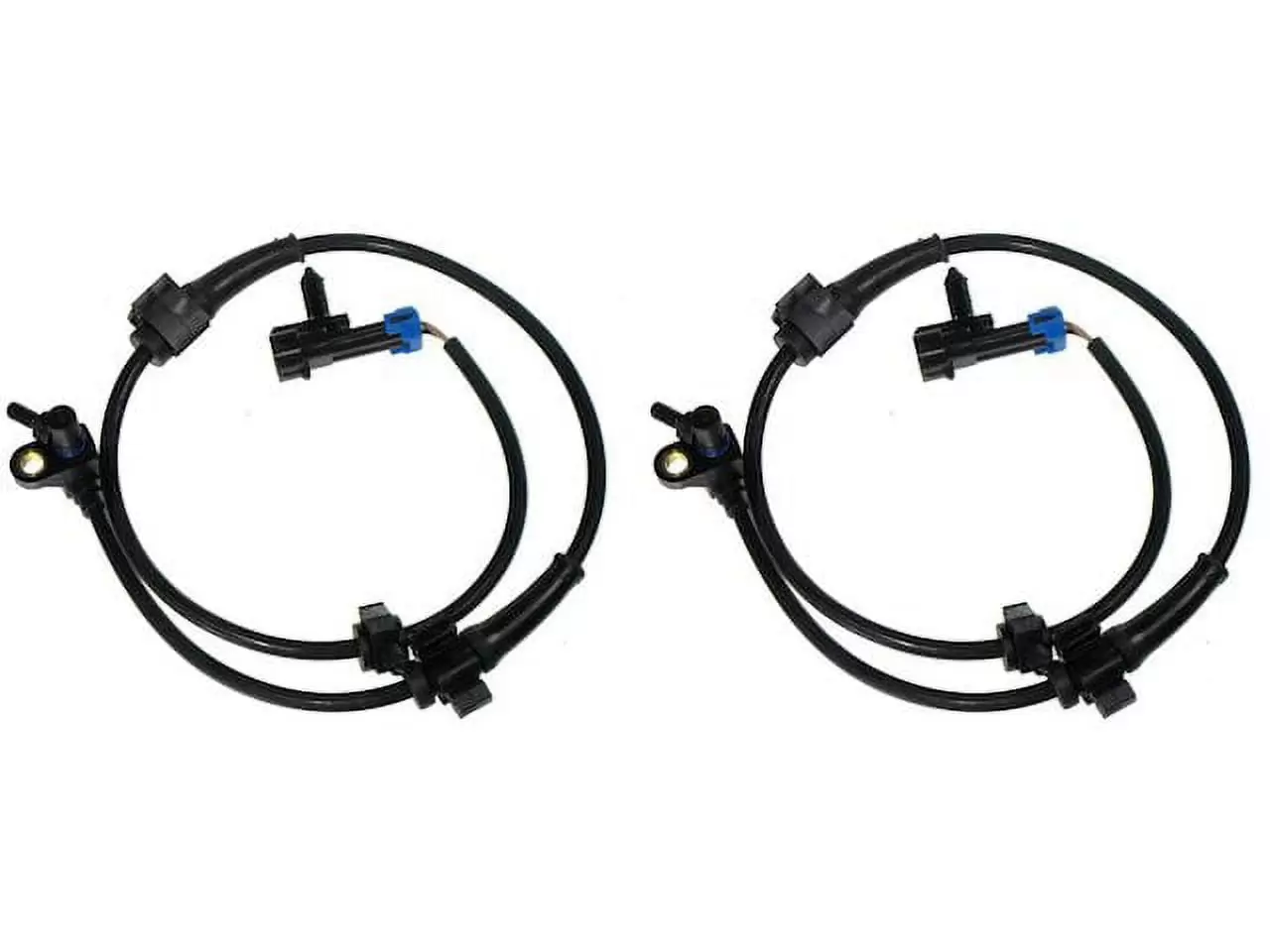 Front ABS Wheel Speed Sensor Set 2 Piece - Compatible with 2000. 2002 - 2006 GMC Yukon 2003 2004 2005