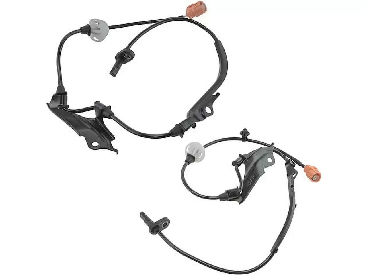 Front ABS Wheel Speed Sensor Set 2 Piece - Compatible with 2003 - 2007 Honda Accord Sedan 2004 2005 2006