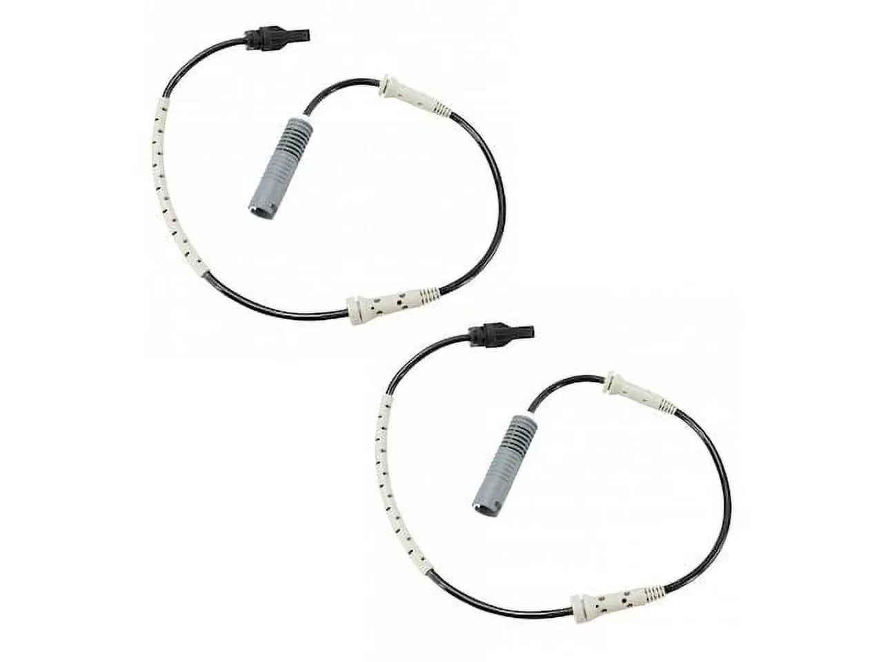 Front ABS Wheel Speed Sensor Set 2 Piece - Compatible with 2007 - 2012 BMW 335i RWD 2008 2009 2010 2011