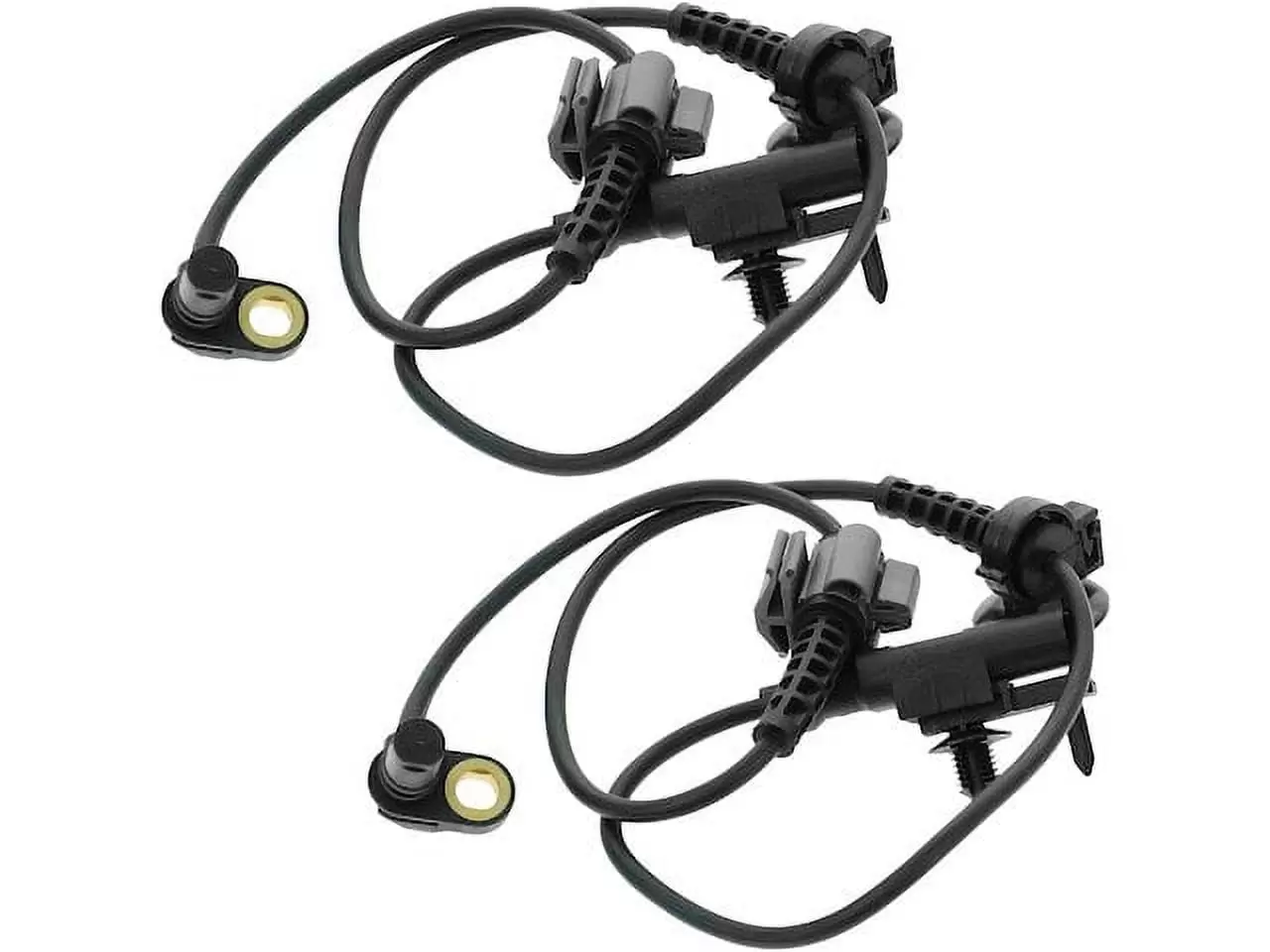 Front ABS Wheel Speed Sensor Set 2 Piece - Compatible with 2007 - 2013 Chevy Silverado 1500 2008 2009 2010 2011 2012