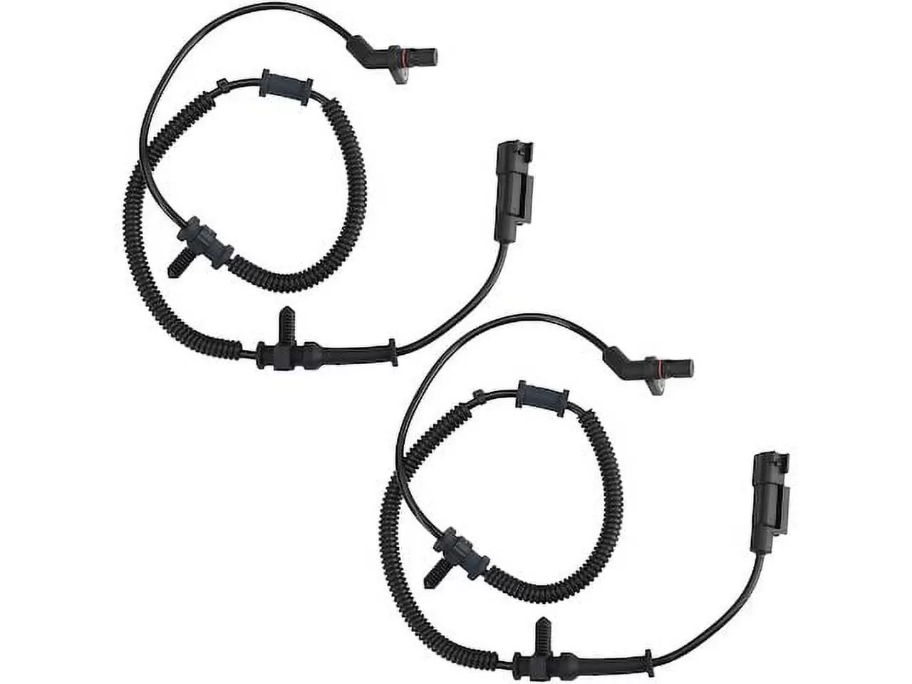 Front ABS Wheel Speed Sensor Set 2 Piece - Compatible with 2013 - 2018 Ram 1500 2014 2015 2016 2017