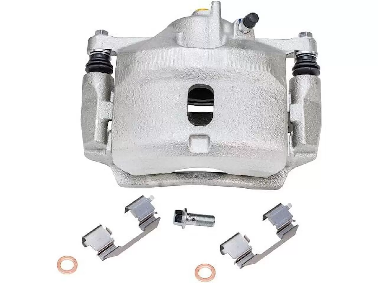 Front Brake Caliper - Compatible with 1996 - 2011 Honda Civic 1.7L 4-Cylinder 1997 1998 1999 2000 2001 2002 2003 2004 2005 2006 2007 2008 2009 2010