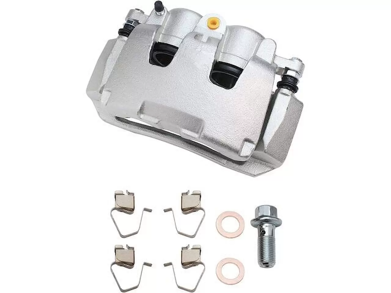 Front Brake Caliper - Compatible with 2006 - 2009 Mitsubishi Raider 2007 2008