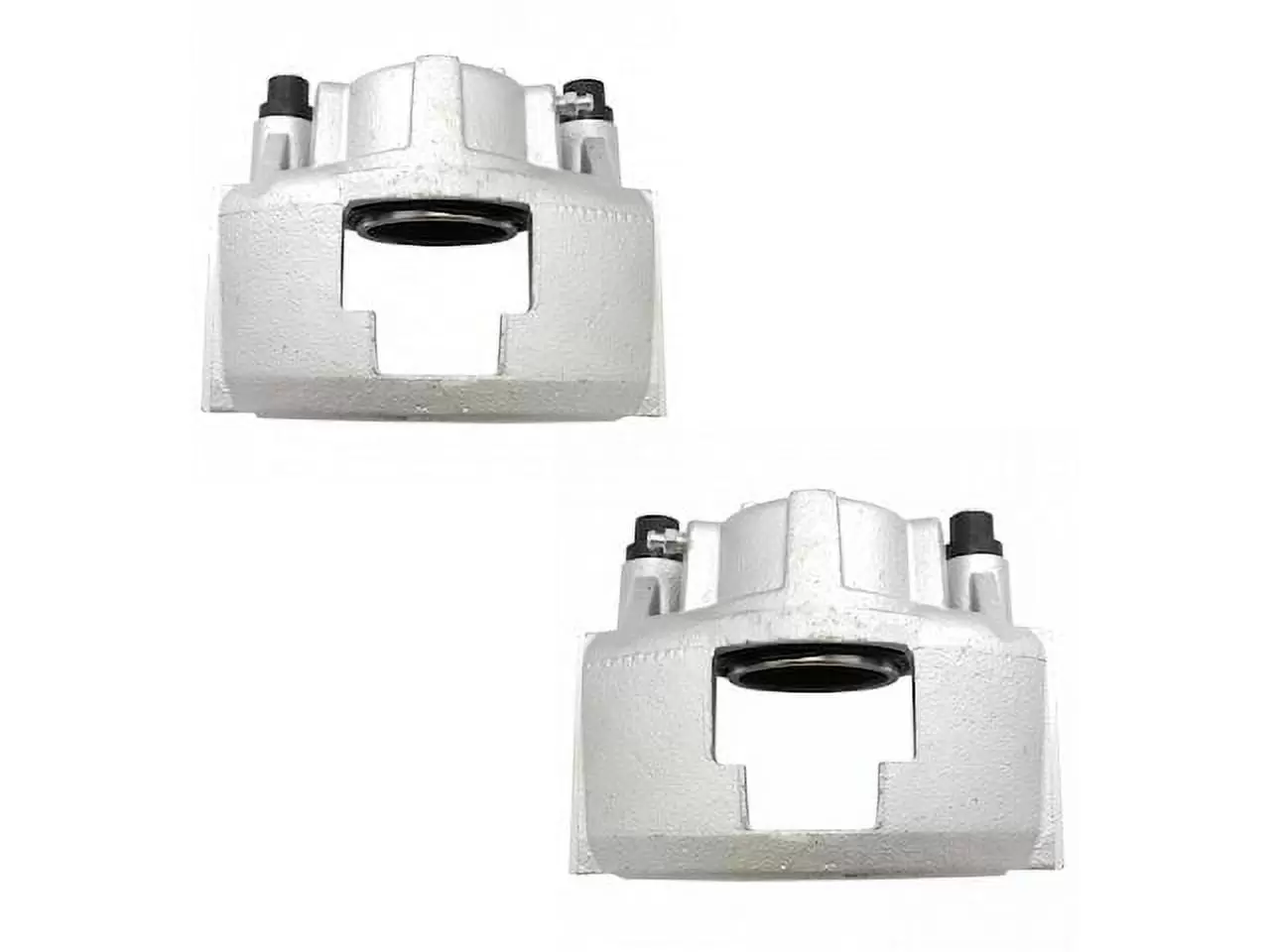 Front Brake Caliper Set 2 Piece - Compatible with 1988 - 1999 Chevy K1500 Extended Cab Pickup 1989 1990 1991 1992 1993 1994 1995 1996 1997 1998