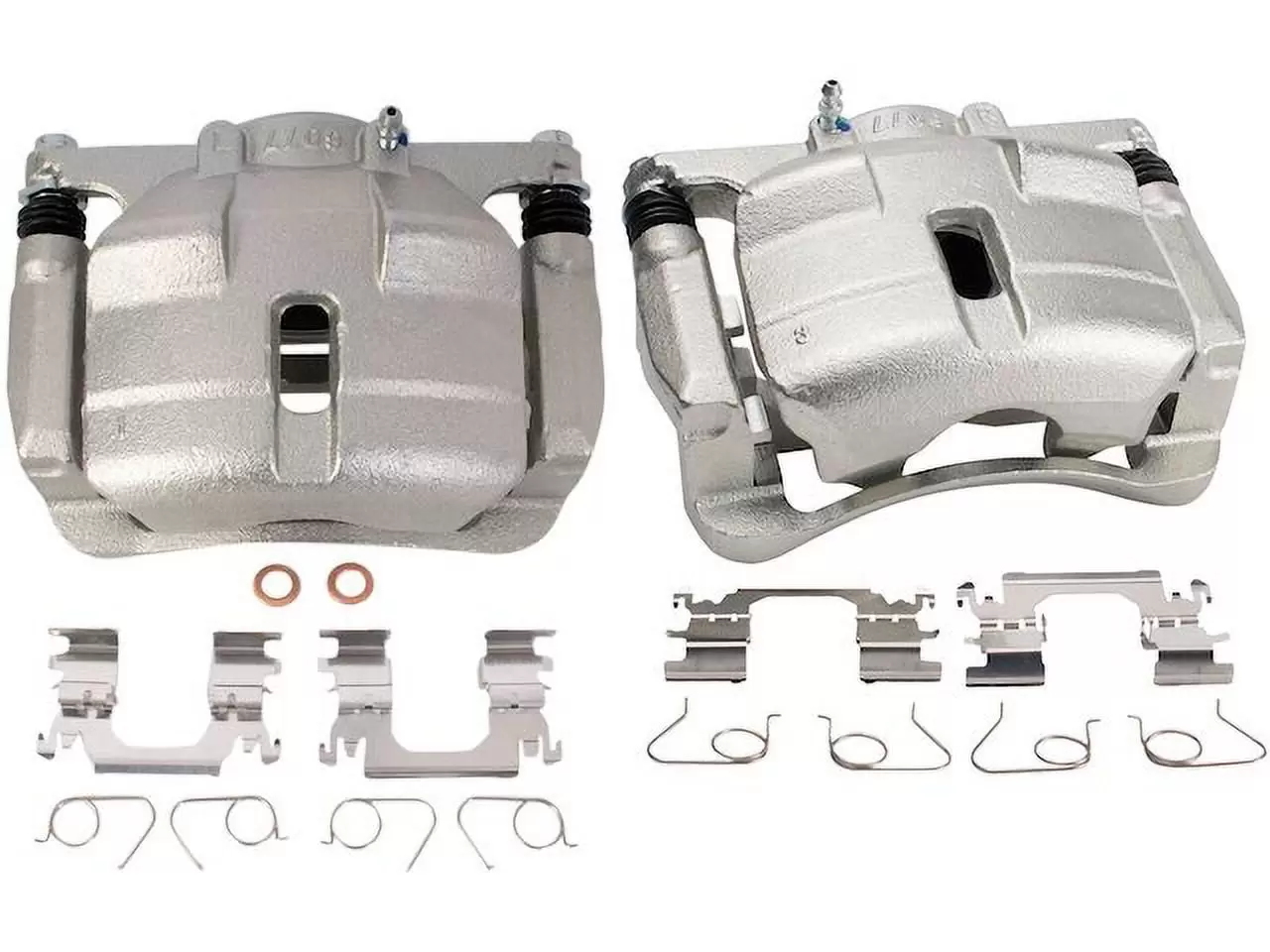 Front Brake Caliper Set 2 Piece - Compatible with 2014 - 2018 Nissan Rogue 2015 2016 2017