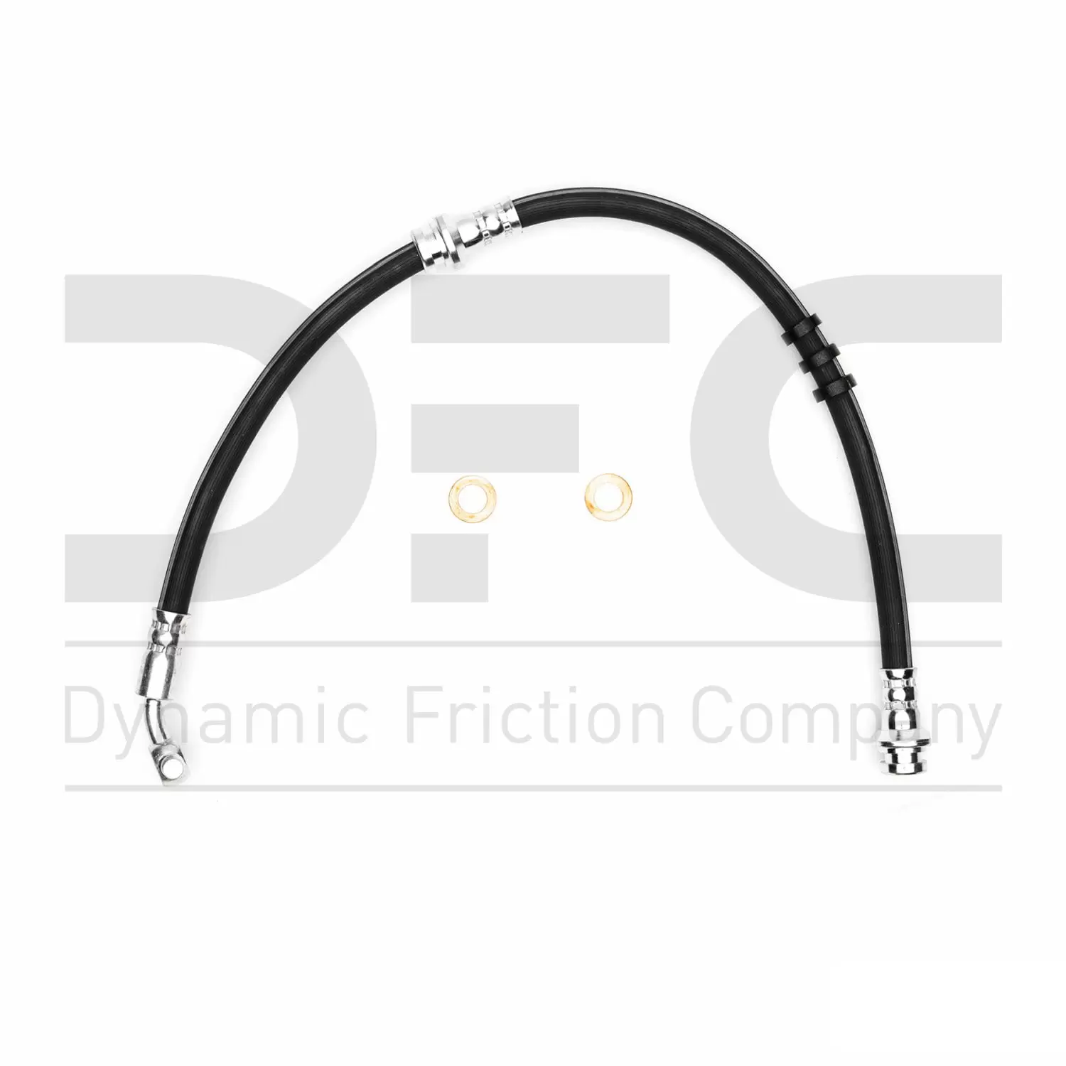 Front Dynamic Friction Company Brake Line Hose 350-67037 For 1990-1991 Nissan Axxess. 1990-1992 Nissan Stanza