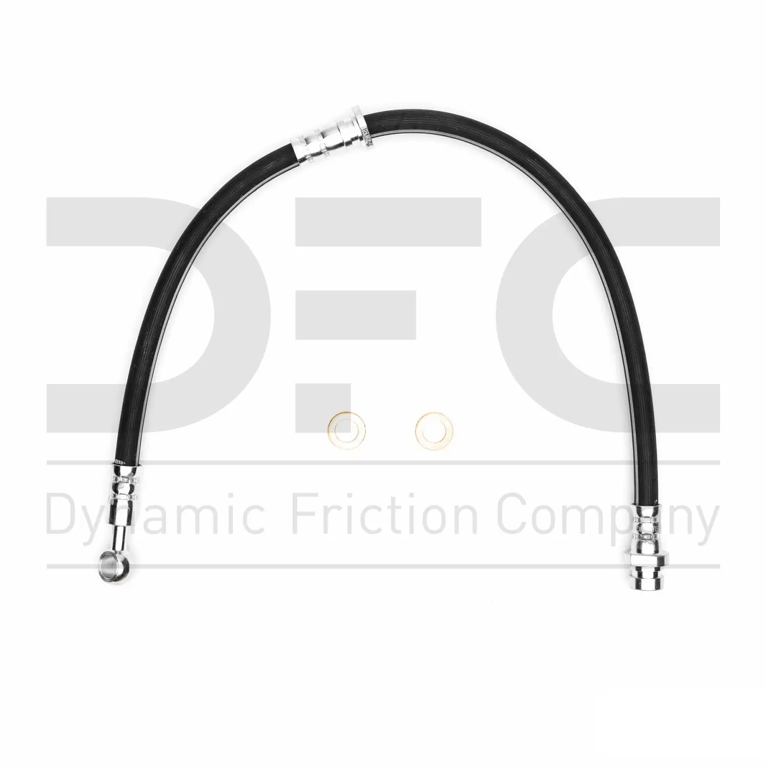 Front Left Dynamic Friction Company Brake Line Hose 350-72017 For 2004-2012 Mitsubishi Galant. 2006-2012 Mitsubishi Eclipse